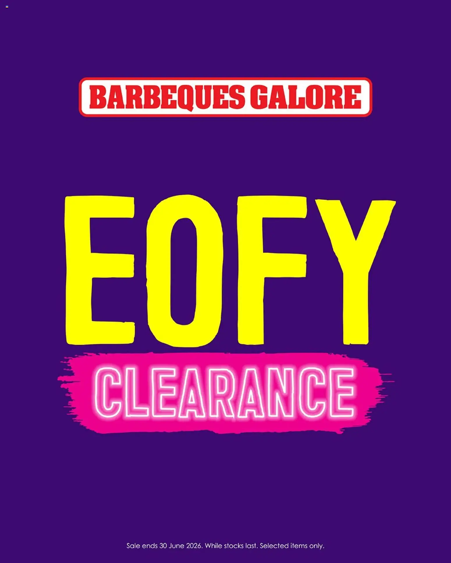 Barbeques Galore weekly catalogue from 15/06/2026
