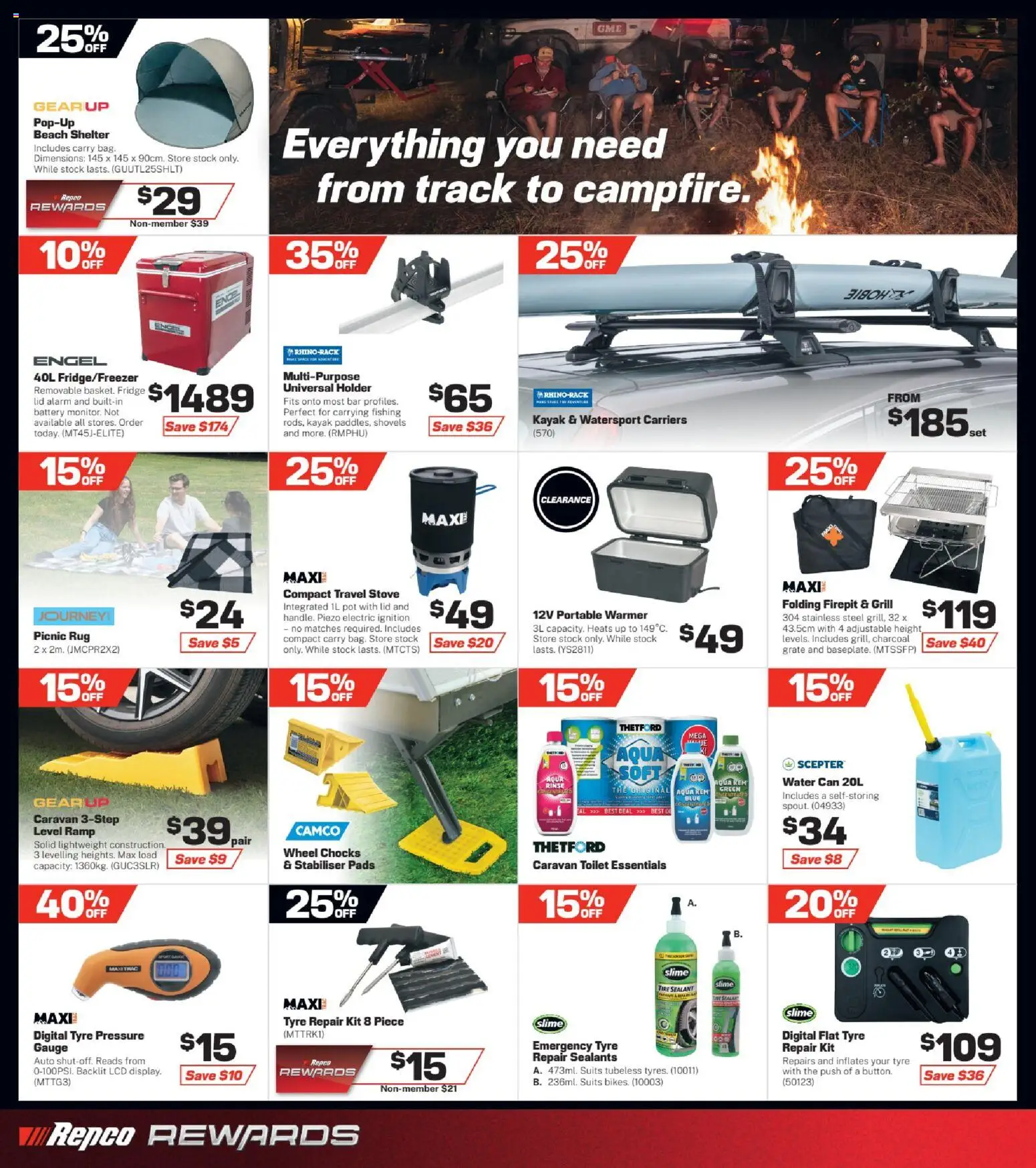 Repco catalogue - valid from 19.03.2026 | Page: 8 | Products: Toilet, Water, Multipurpose, Stove