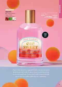 Oriflame Catálogo válido desde el 09.05.2026 | Página: 71 | Productos: Leche, Frutilla, Té