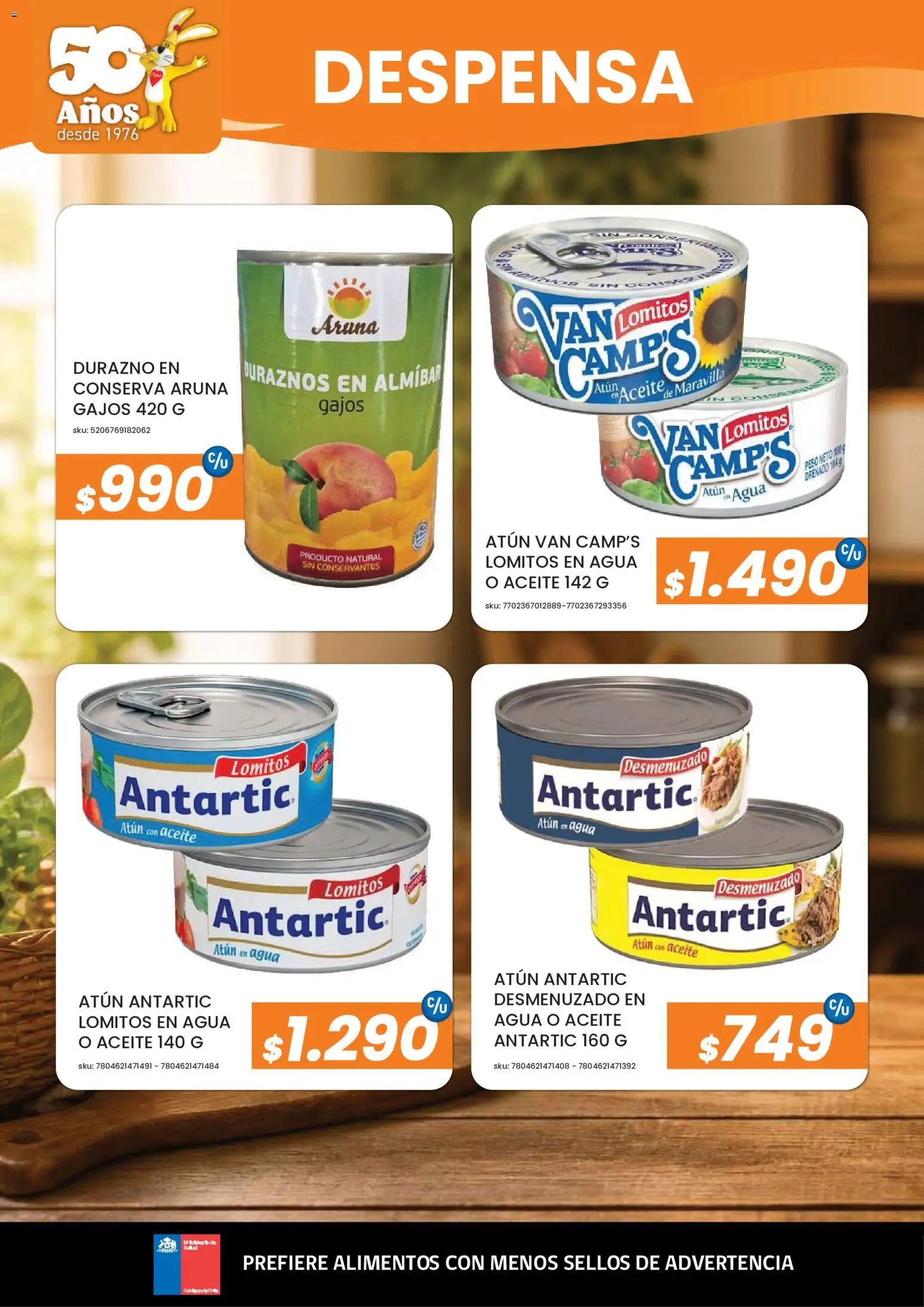 Cugat Ofertas  │ válido desde el 15.05.2026 | Página: 4 | Productos: Atún, Agua, Durazno, Aceite