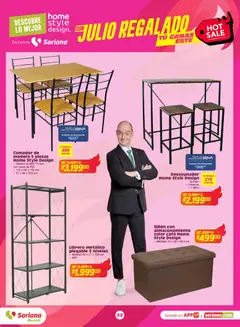 Vista previa de Soriana Hot Sale Mercado Nacional, nuevo folleto de la tienda, válido en México a partir del 25.05.2026 | Página: 22 | Productos: Chapa, Mesa, Té, Desayunador