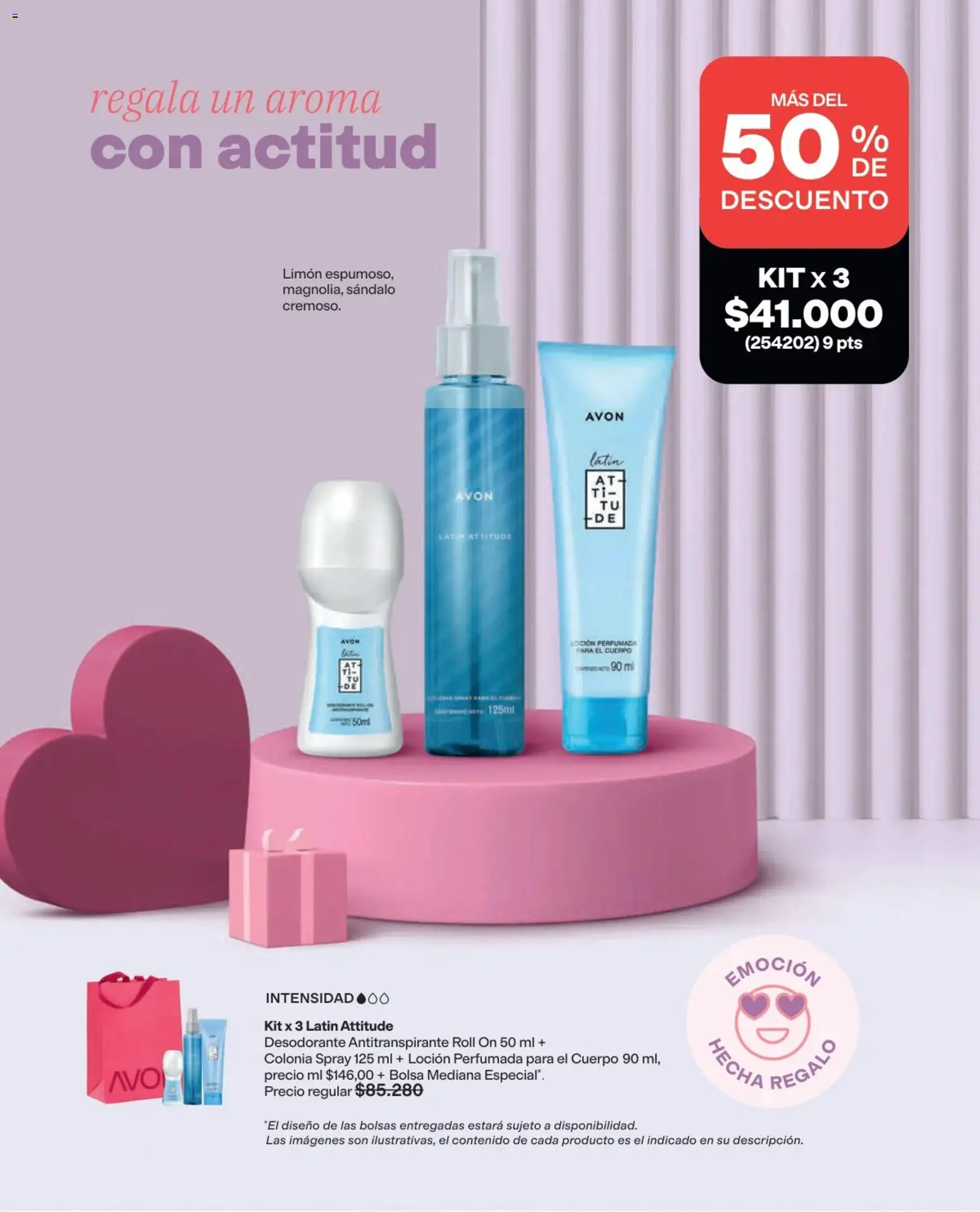 Avon revista - valida desde el 03/08/2026 | Página: 19 | Productos: Bolsa, Loción, Desodorante, Antitranspirante