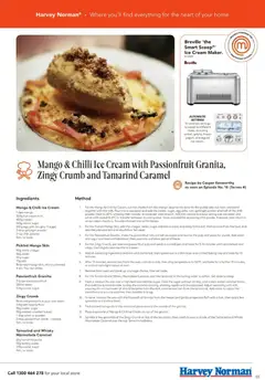 Preview of Harvey Norman Small Appliance – Proudly Powering the MasterChef Kitchen - valid from 06/07/2026 | Page: 3 | Products: Pot, Flour, Mango, Freezer