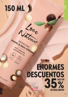 Oriflame catálogo -  Vista previa de la revista de la tienda Oriflame valido desde el 12/09/2026 | Página: 129 | Productos: Crema, Aceite