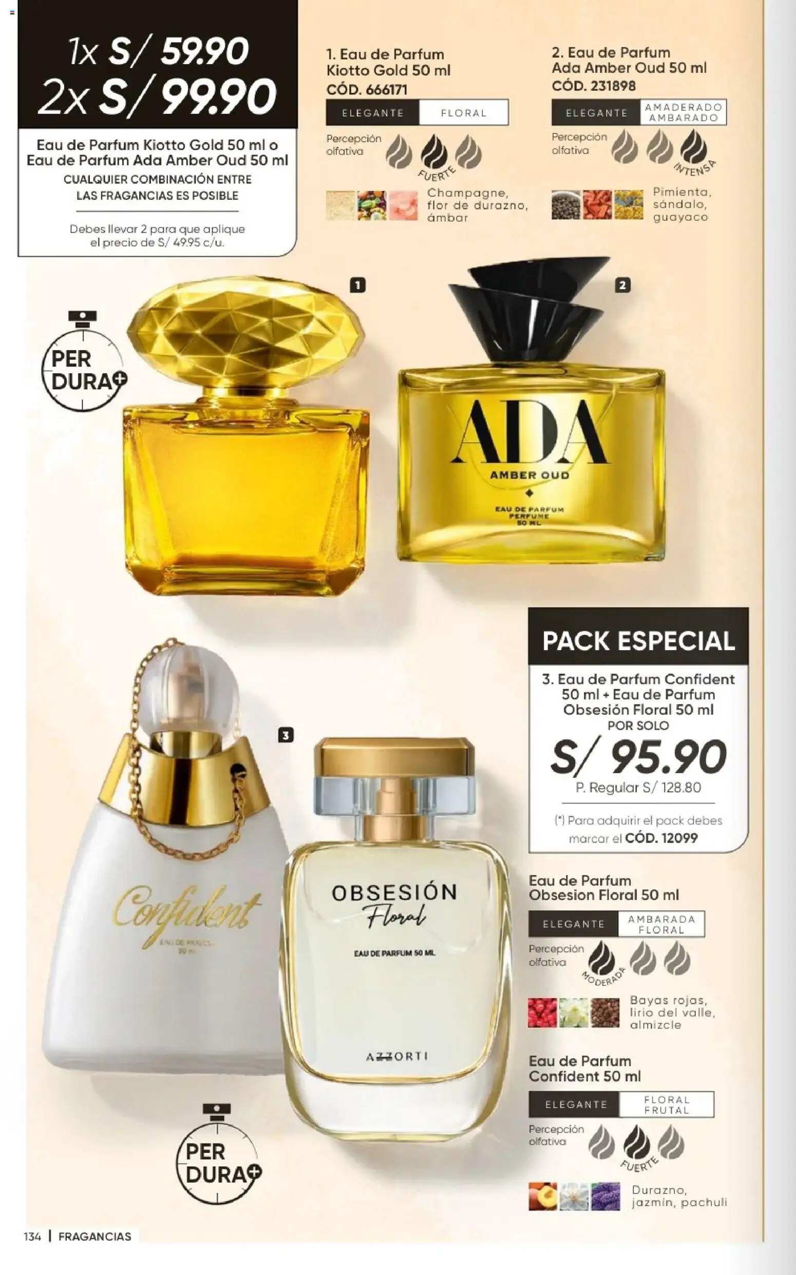 Catálogo Azzorti válido desde 21/09/2026 | Página: 136 | Productos: Perfume