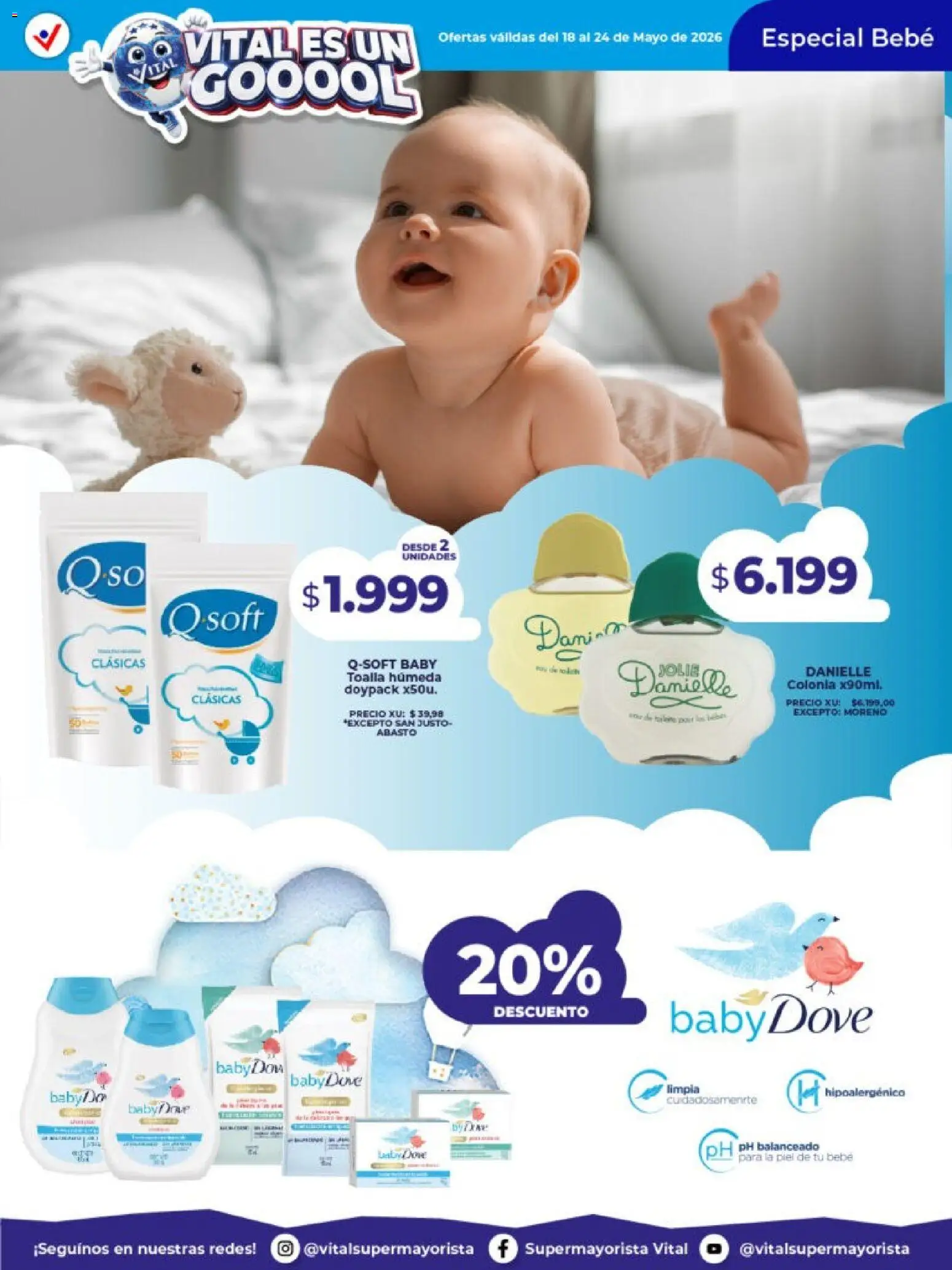 Vital - Especial de pañales │ válido desde el 18.05.2026 | Página: 5 | Productos: Toalla