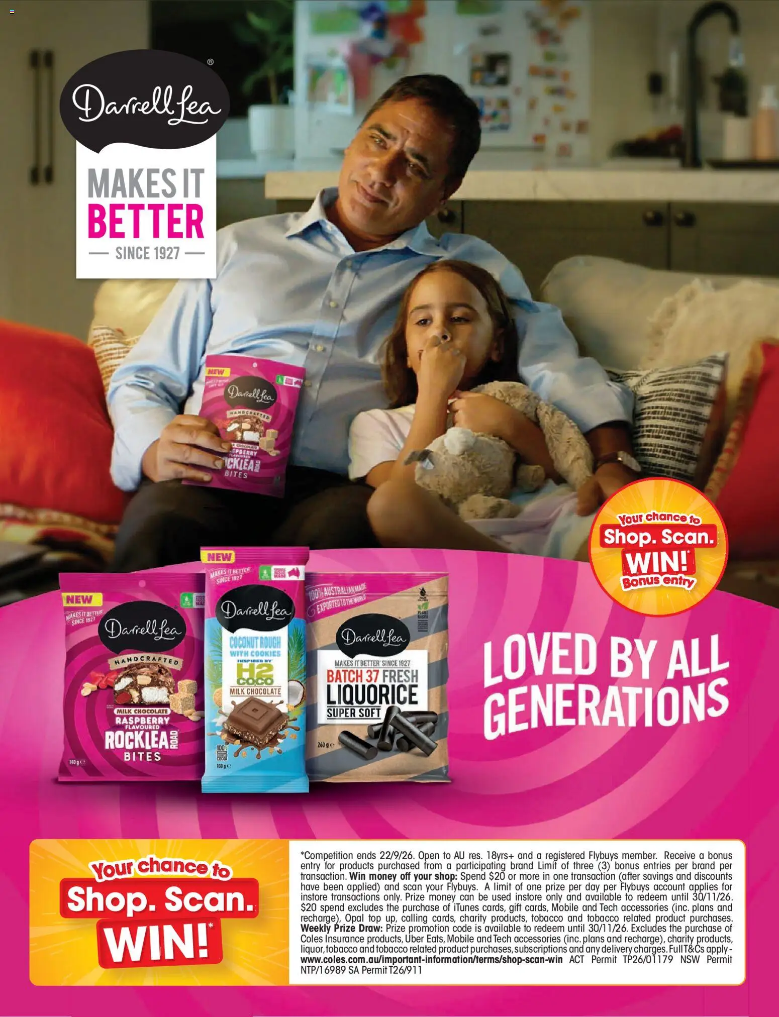 Coles catalogue - valid from 01/09/2026 | Page: 40 | Products: Milk, Chocolate, Accessories, Raspberry
