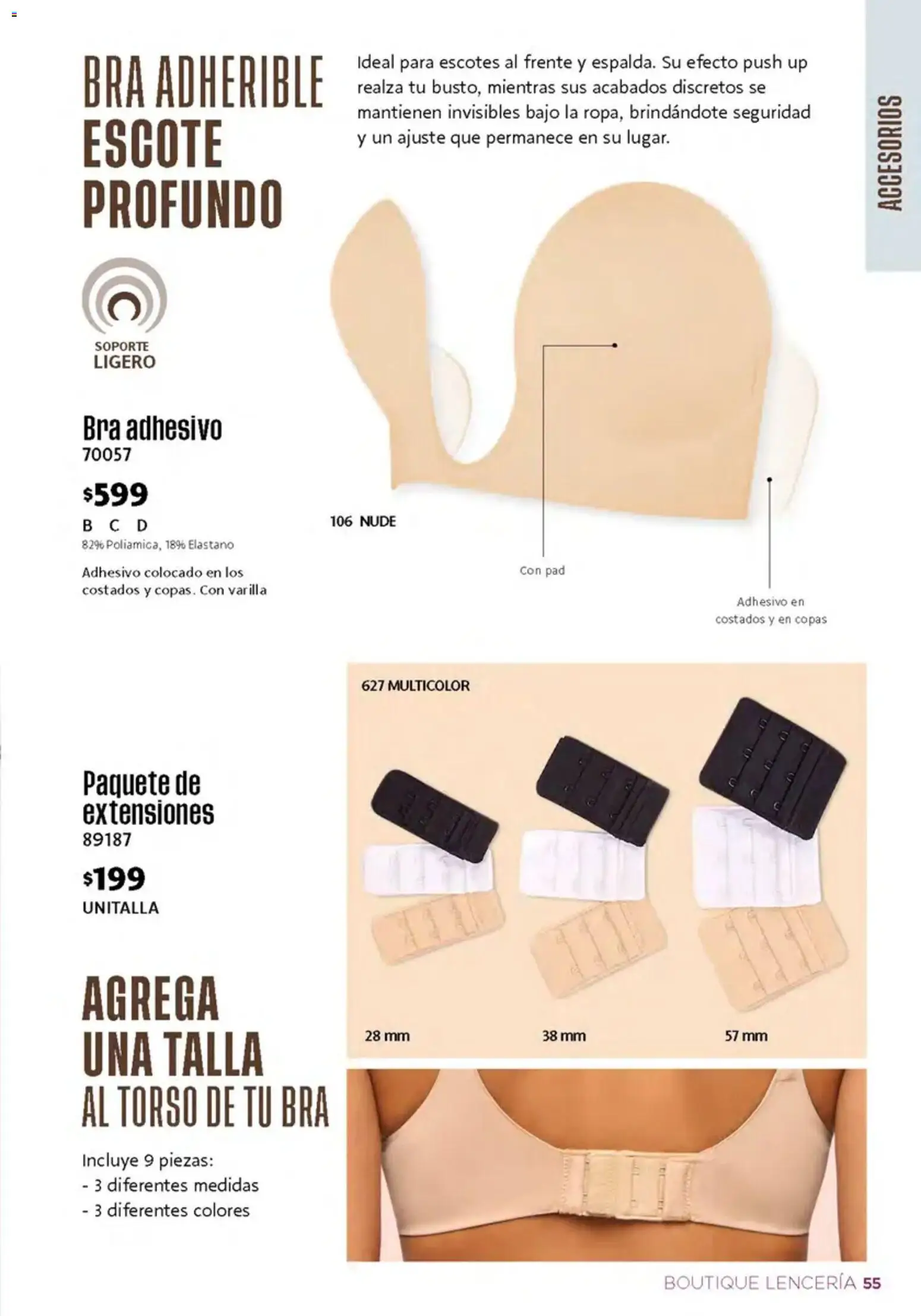 Nuevas ofertas de Ilusión válidas en toda la República Mexicana desde el 01/10/2026. ¡Encuentra las mejores ofertas en Ilusión catálogo Invierno! | Página: 57 | Productos: Lenceria