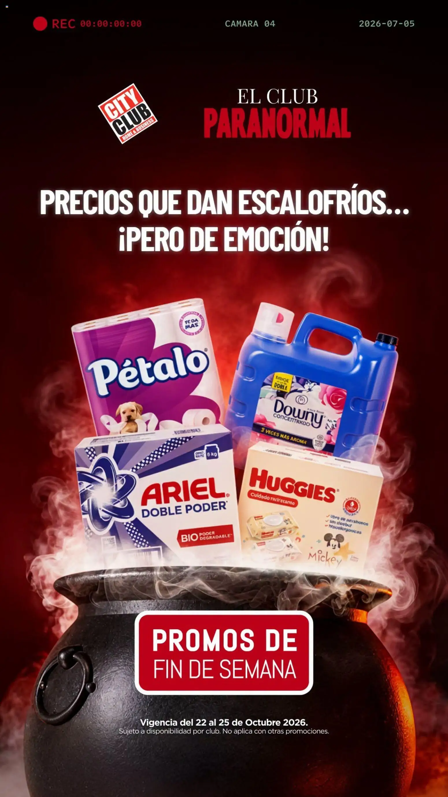 Nuevas ofertas de City Club válidas en toda la República Mexicana desde el 22/10/2026. ¡Encuentra las mejores ofertas en City Club catálogo Promos de fin de semana! | Página: 1