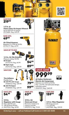 Preview of Princess Auto flyer - 2 Week Sale! from shop Princess Auto valid from Sep 8, 2026 | Page: 14 | Products: Compressor, Dryer, Air compressor