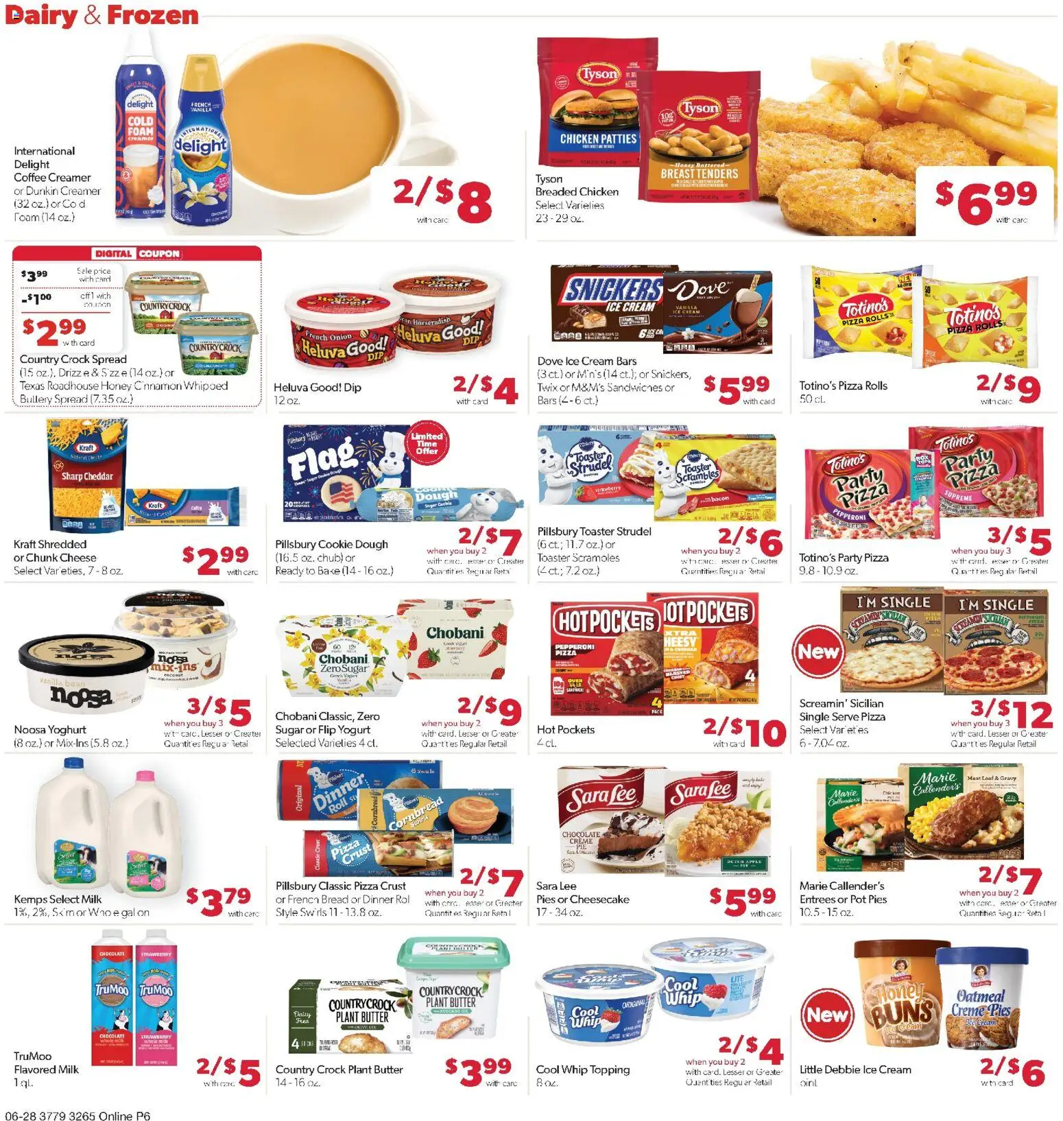Family Fare Weekly Ad - SD - valid from 06/28/2026 | Page: 12 | Products: Bread, Chocolate, Cream, Cheesecake
