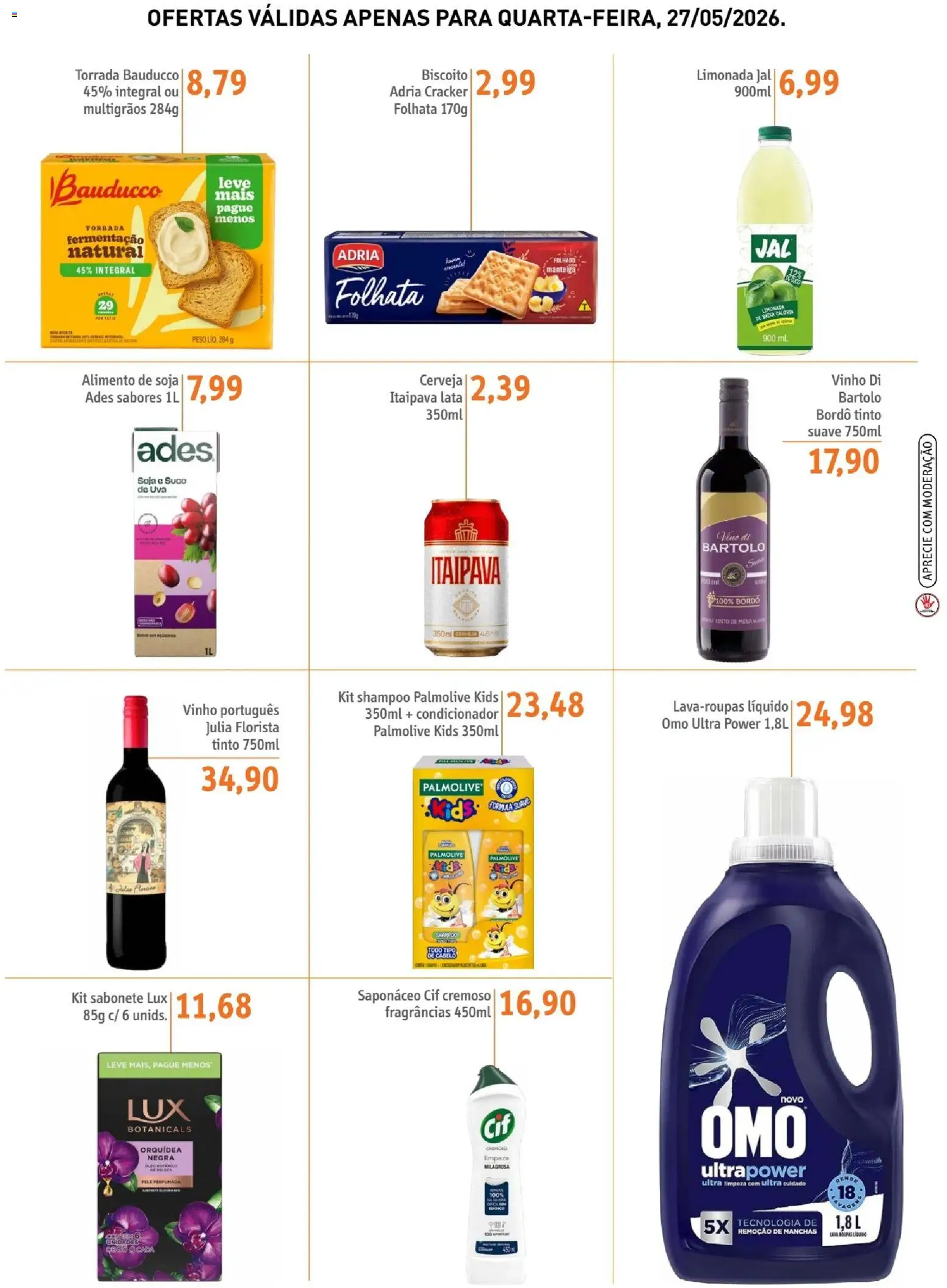 Sonda Folheto - válido de 27.05.2026 | Página: 3 | Produtos: Condicionador, Óleo, Cerveja, Sabonete