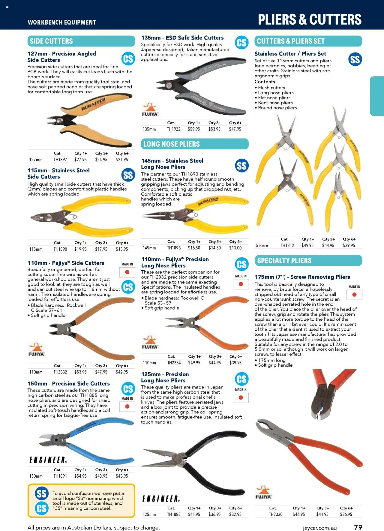 Jaycar catalogue - valid from 09/07/2025 | Page: 79 | Products: Box, Cutter, Scale, Safe