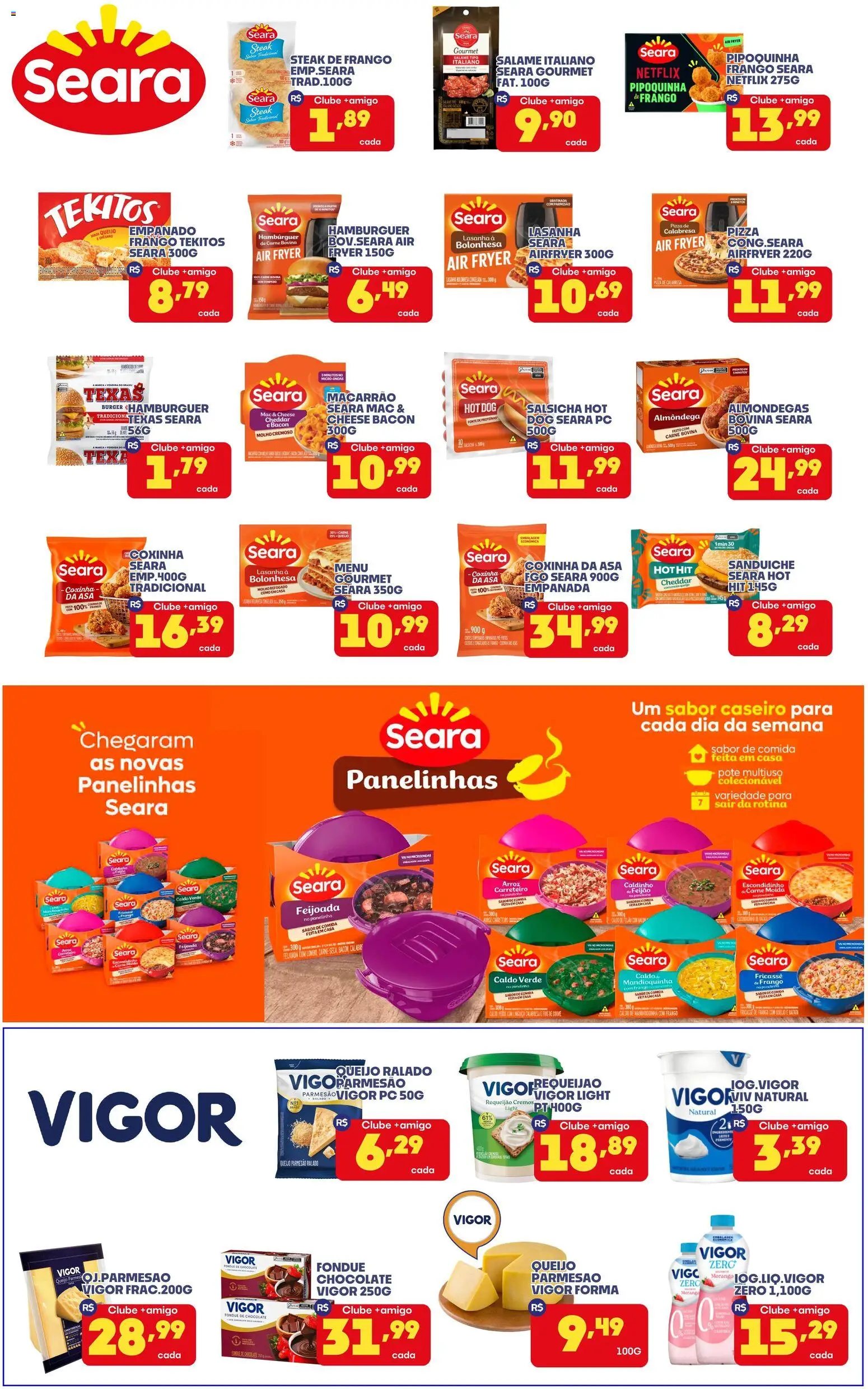 Boa Supermercados Folheto - válido de 23/07/2026 | Página: 20 | Produtos: Sanduíche, Parmesão, Arroz, Lasanha