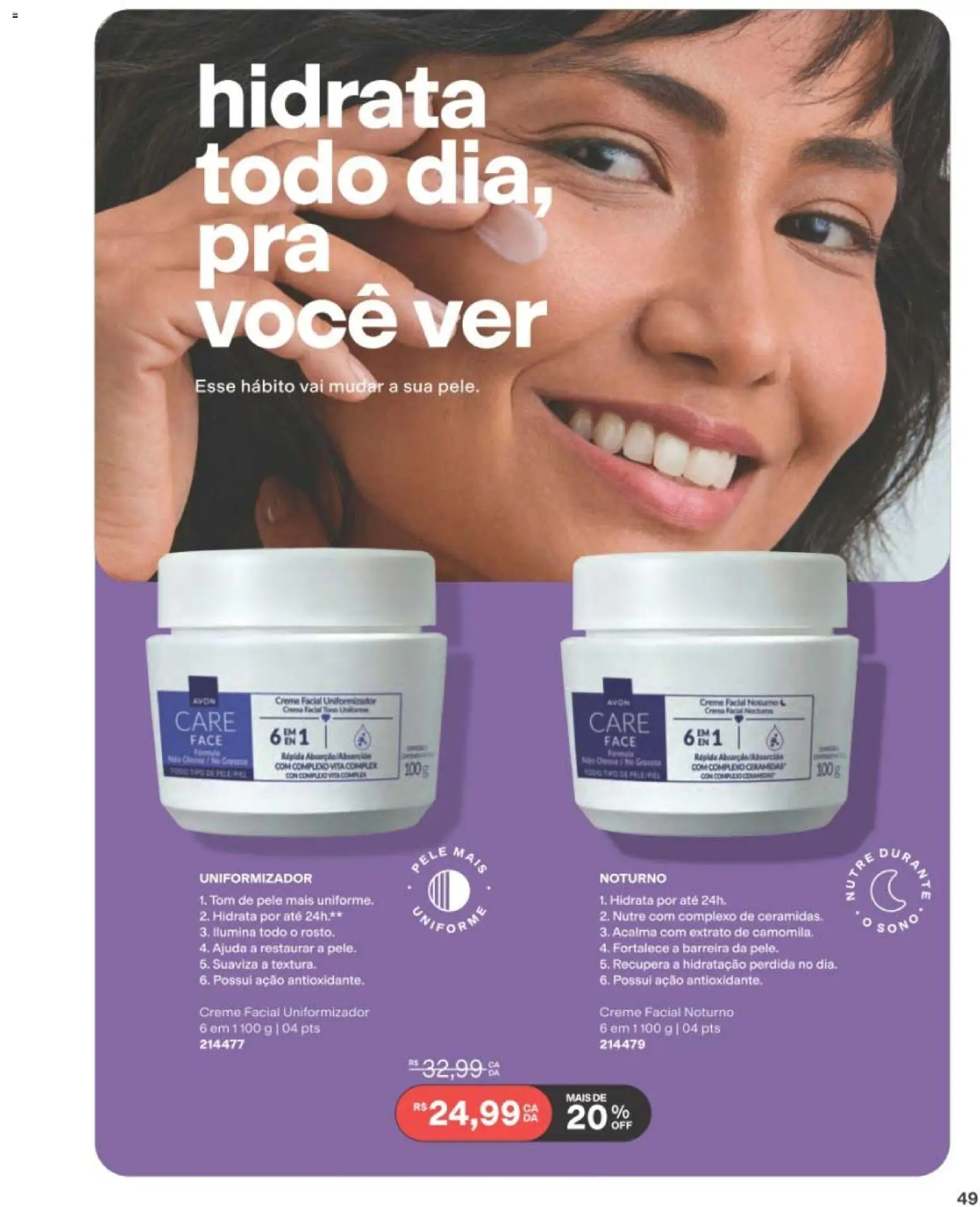 Avon Folheto - válido de 29/06/2026 | Página: 49 | Produtos: Creme