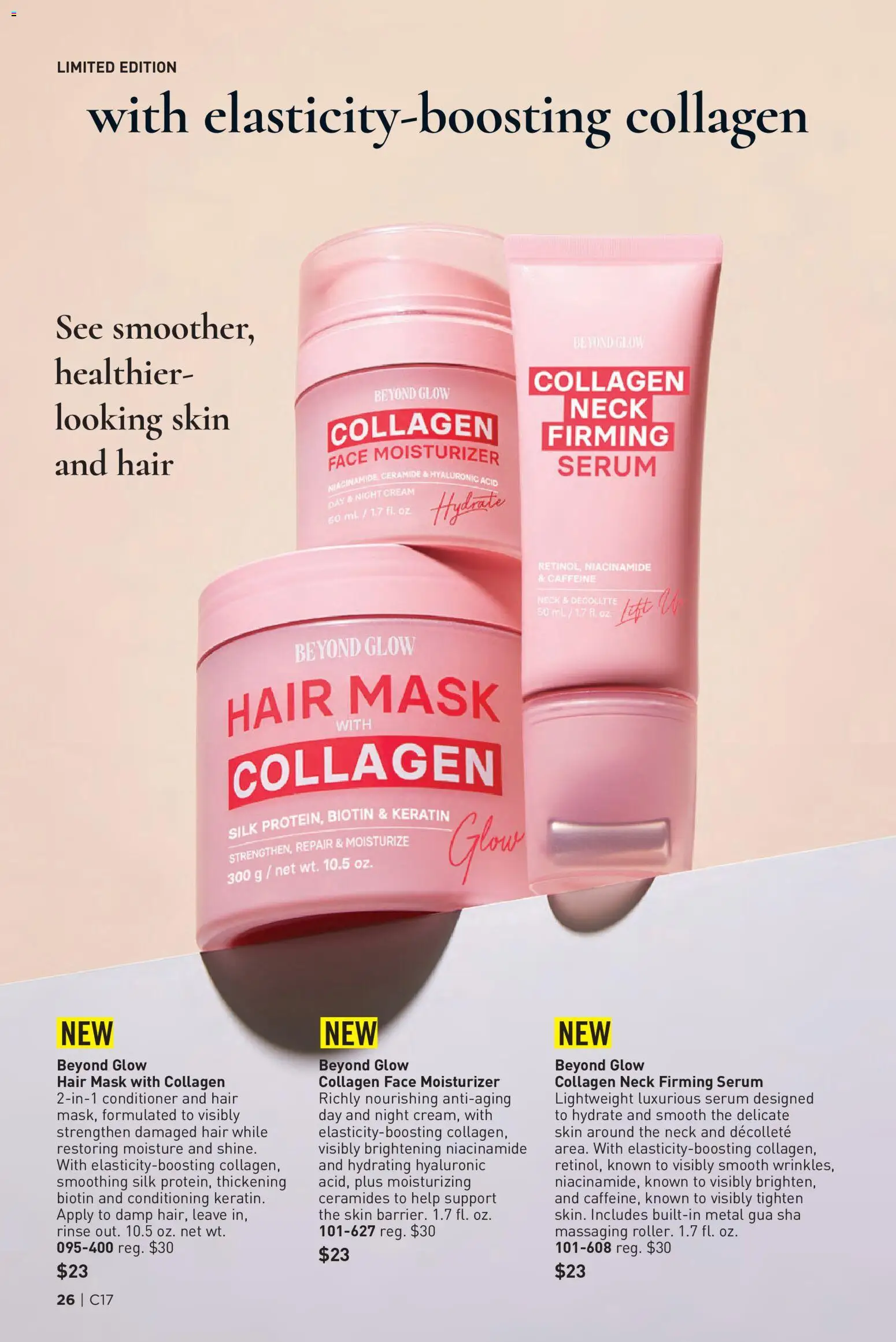Avon Brochure - valid from 08/12/2026 | Page: 26 | Products: Biotin, Hair mask, Night Cream, Cream