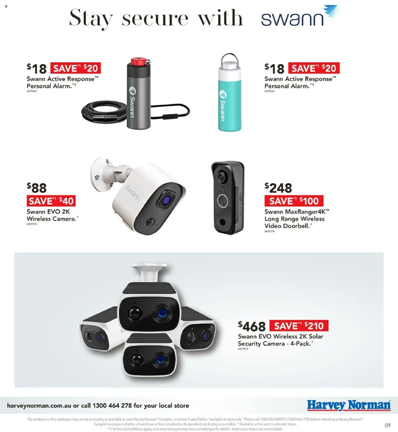 Harvey Norman catalogue - valid from 08/09/2026 | Page: 9 | Products: Accessories, Camera, Video