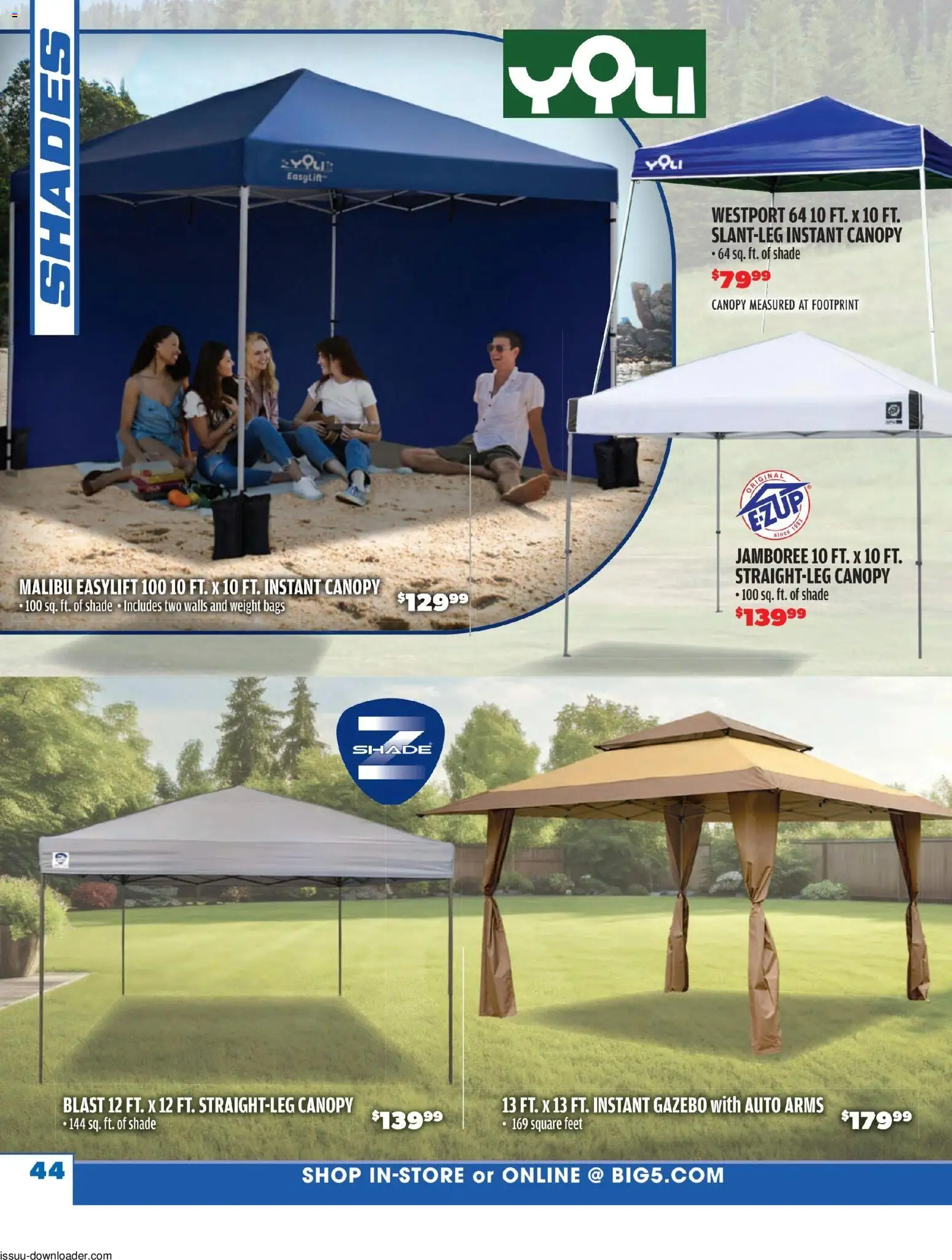 Big 5 Sporting Goods Summer Catalog - valid from 05/26/2026 | Page: 44 | Products: Malibu, Bag, Weight