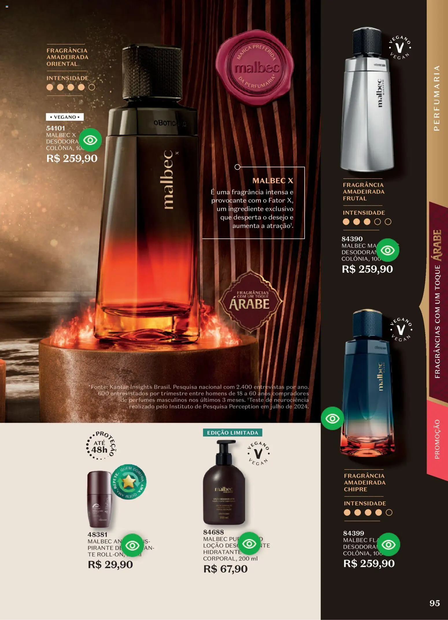 O Boticário Folheto - válido de 10/08/2026 | Página: 99 | Produtos: Fragrância, Perfumes, Perfumes masculinos