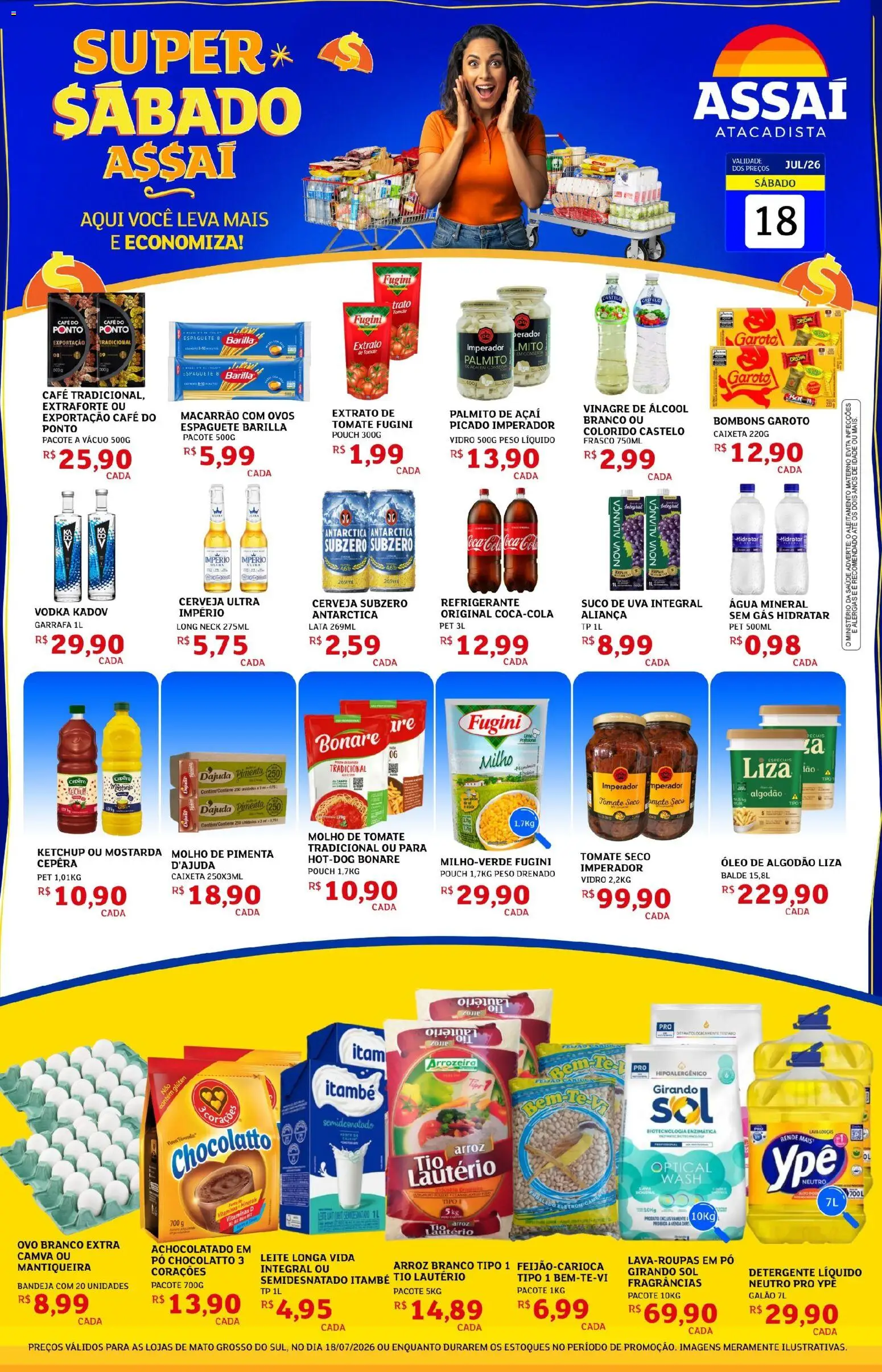 Assaí Atacadista ofertas - MS de 18/07/2026 catalogue cover