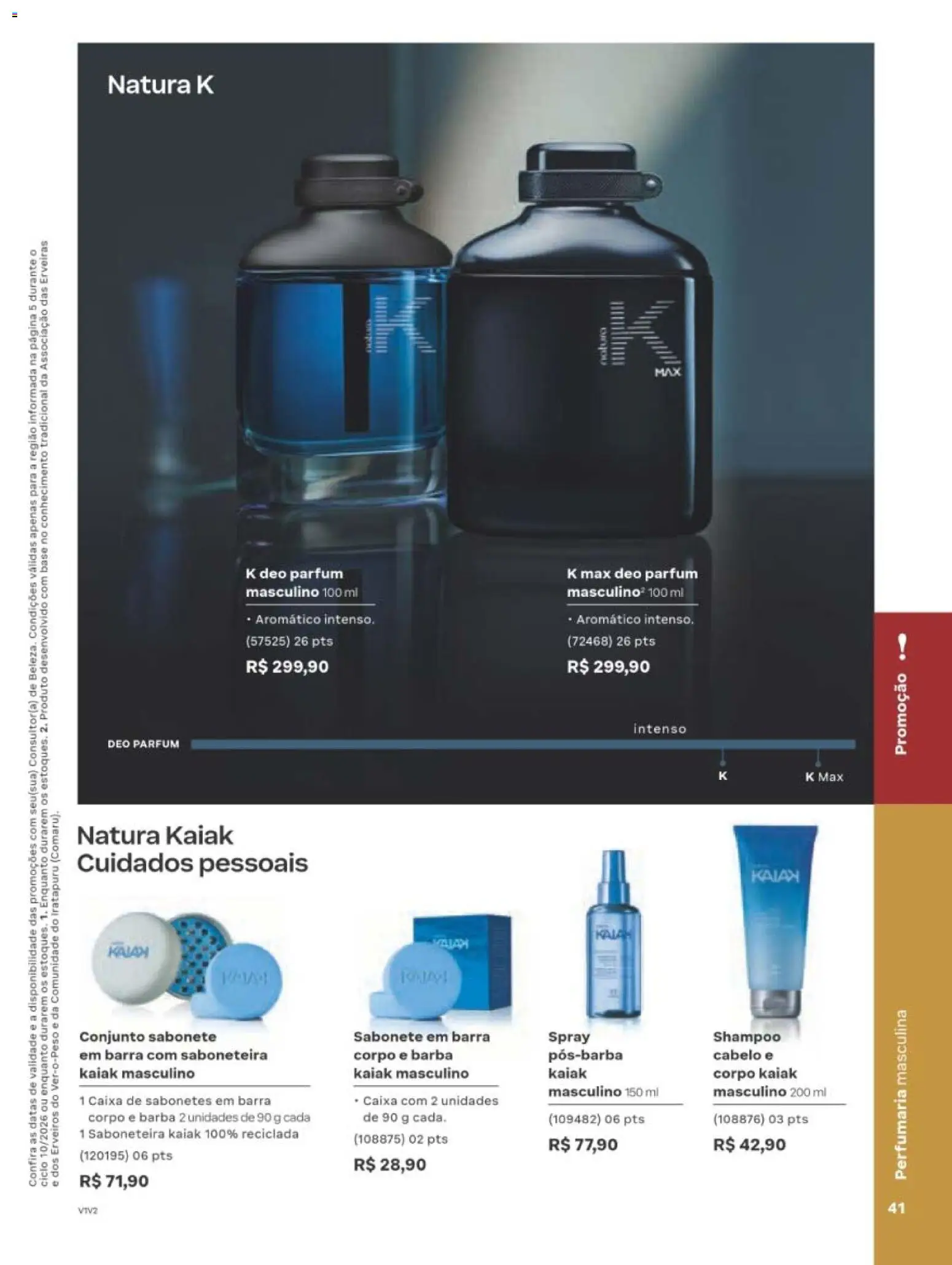 Natura Folheto - válido de 22/06/2026 | Página: 41 | Produtos: Shampoo, Caixa, Base, Sabonete