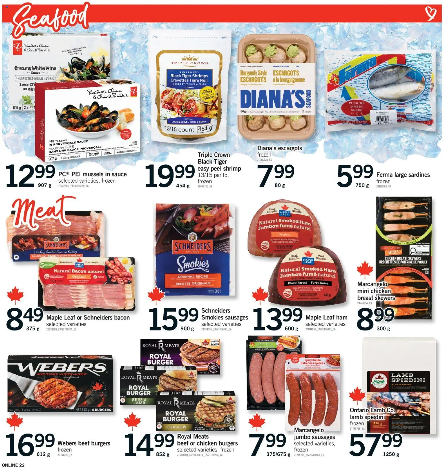 Fortinos flyer valid from Jul 16, 2026 | Page: 21 | Products: Beef, Ham, Wine, Chicken
