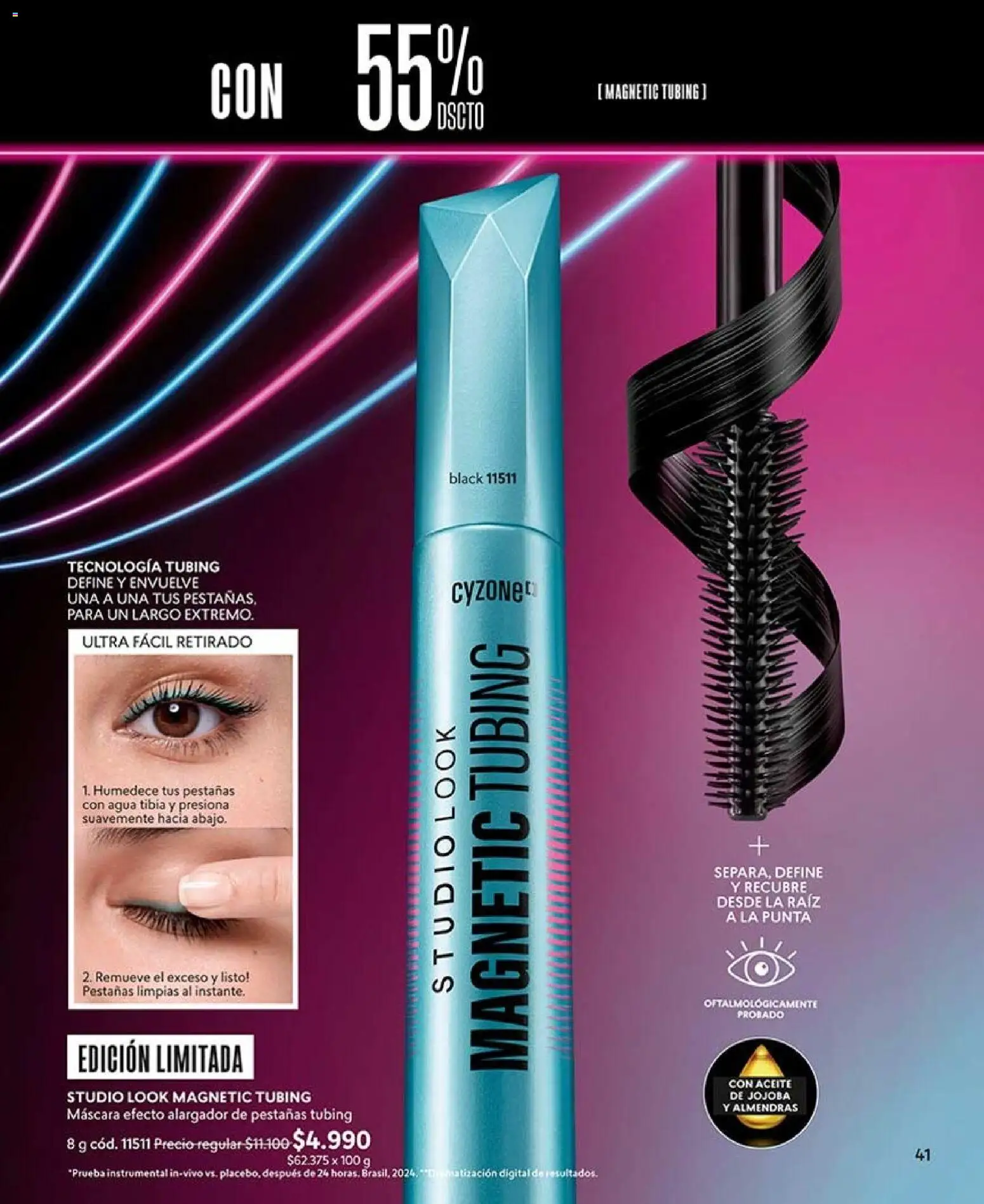 Catálogo CyZone Campaña 12 │ válido desde el 06.07.2026 | Página: 45 | Productos: Alargador, Máscara, Almendras, Aceite