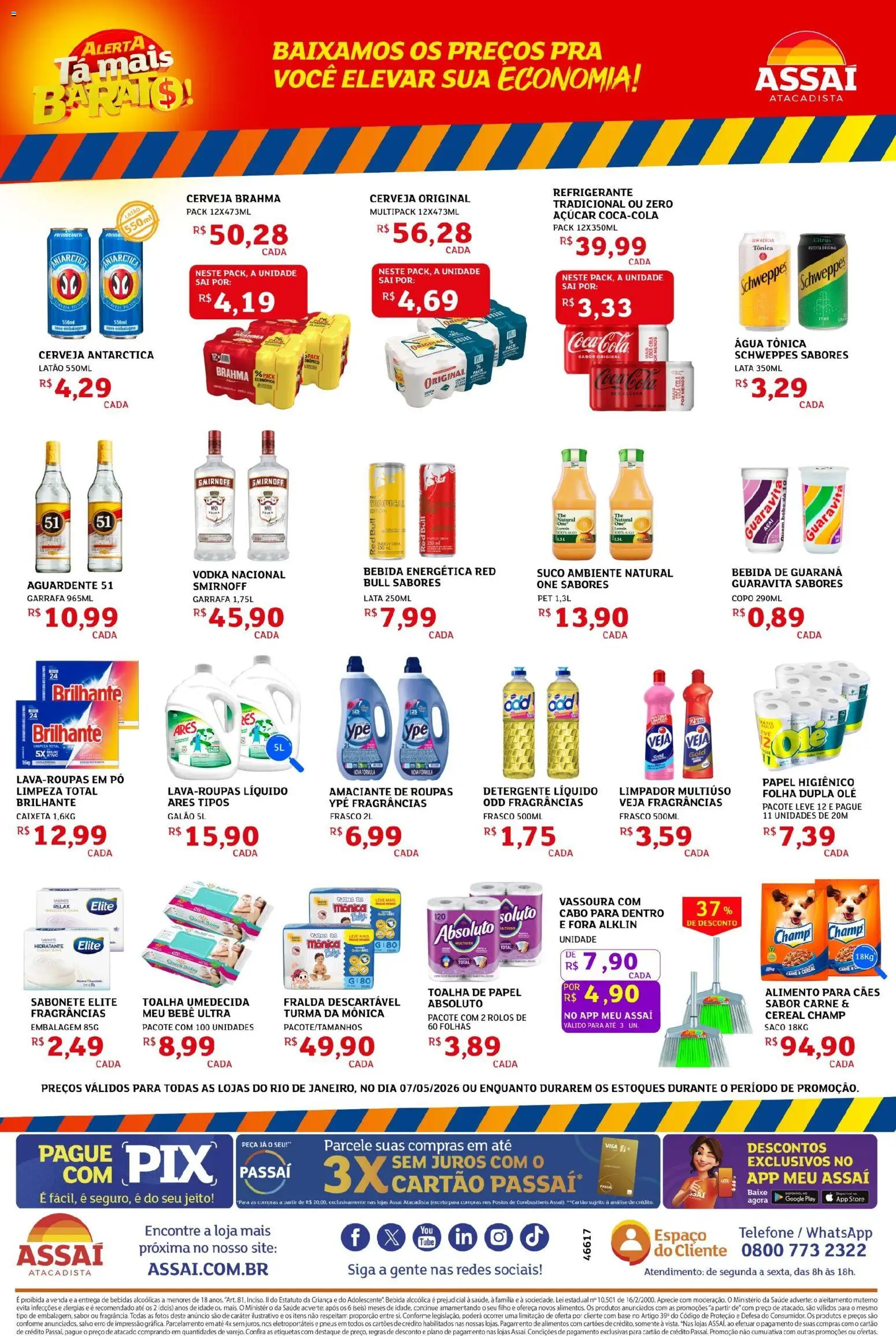 Assaí Atacadista Folheto - válido de 07.05.2026 | Página: 2