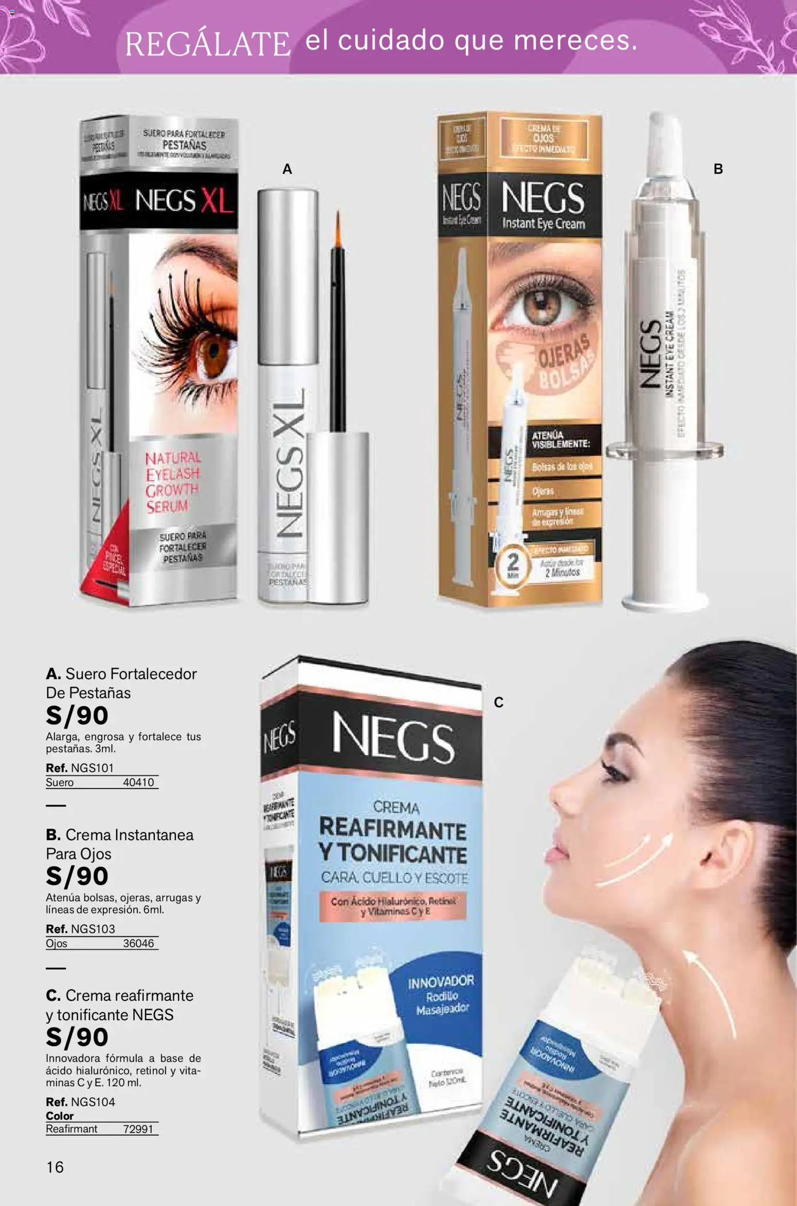 Catálogo Leonisa válido desde 06.03.2026 | Página: 16 | Productos: Crema, Bolsa