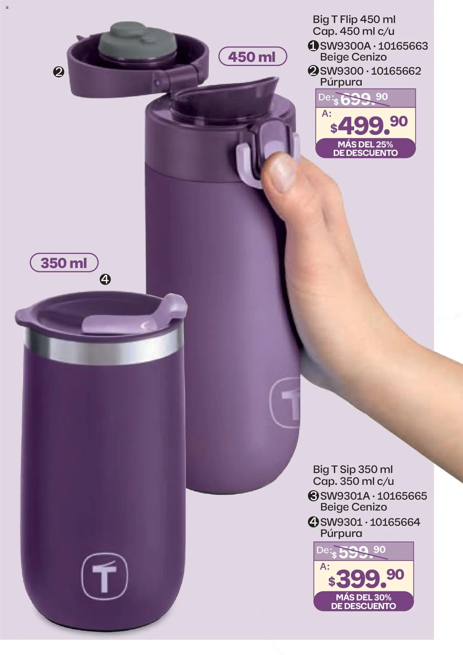 Nuevas ofertas de Tupperware válidas en toda la República Mexicana desde el 23.03.2026. ¡Encuentra las mejores ofertas en Tupperware catálogo! | Página: 97