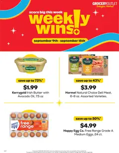 Preview of Grocery Outlet weekly ads valid from 09/09/2026