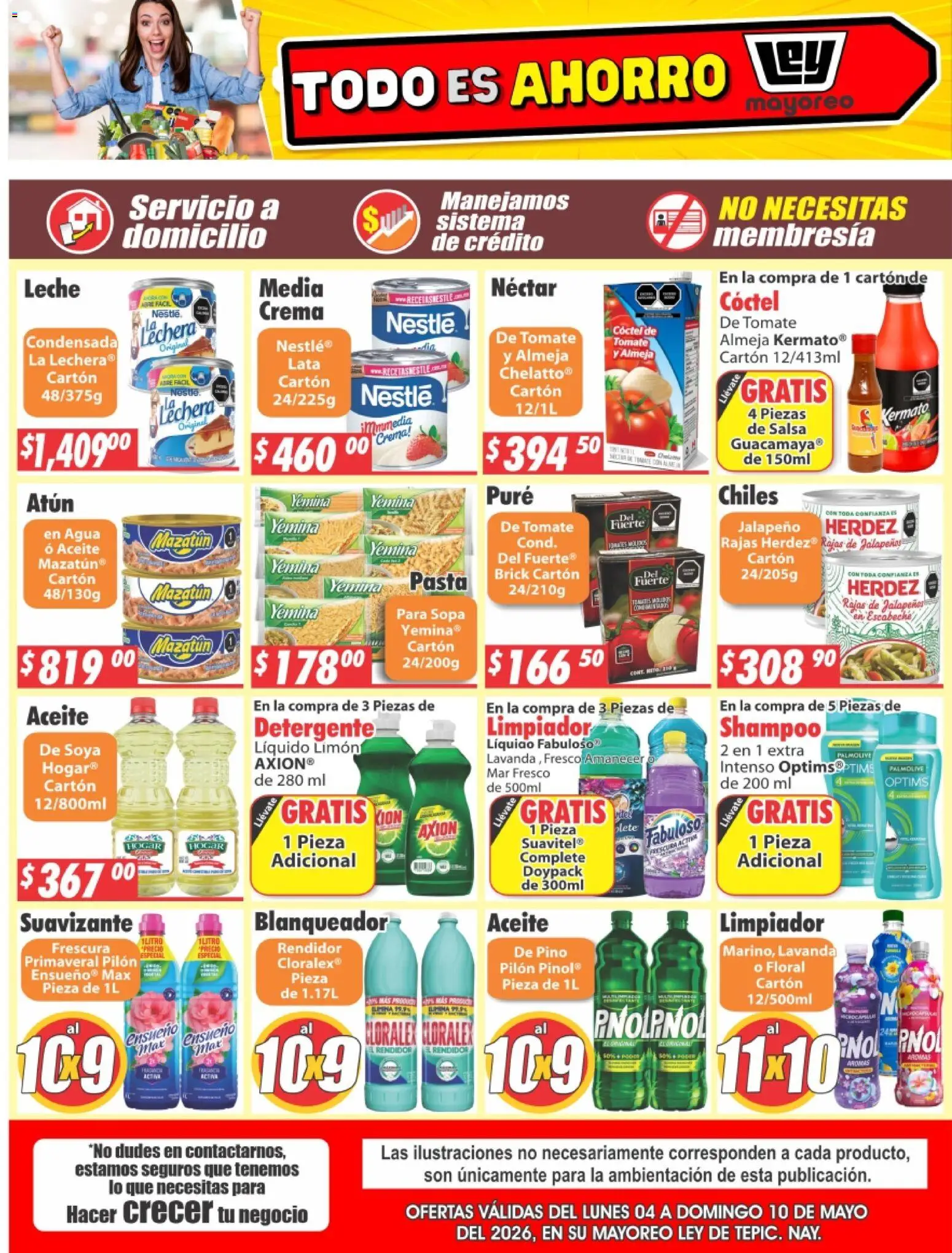 Nuevas ofertas de Casa Ley válidas en toda la República Mexicana desde el 04.05.2026. ¡Encuentra las mejores ofertas en Casa Ley folleto Tepic! | Página: 2