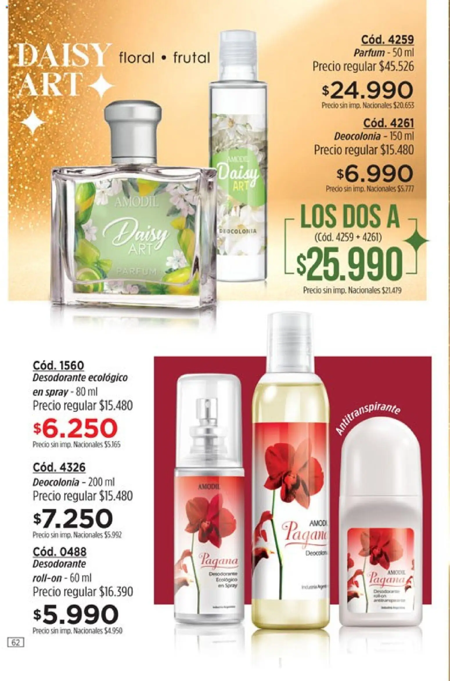 Catálogo Amodil Campaña 17 │ válido desde el 01/10/2026 | Página: 62