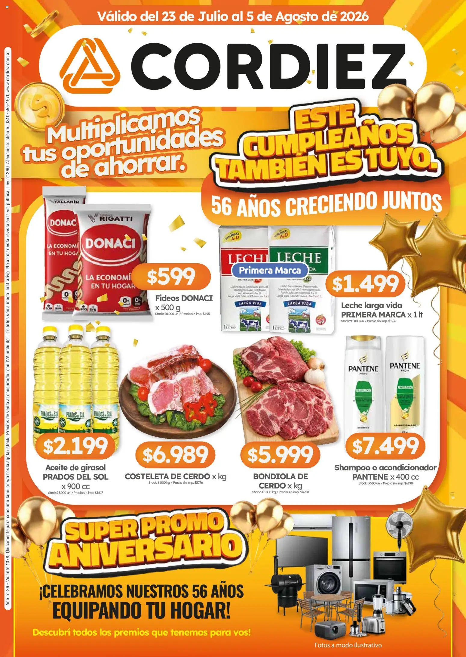 Cordiez ofertas (23/07/2026 catalogue cover