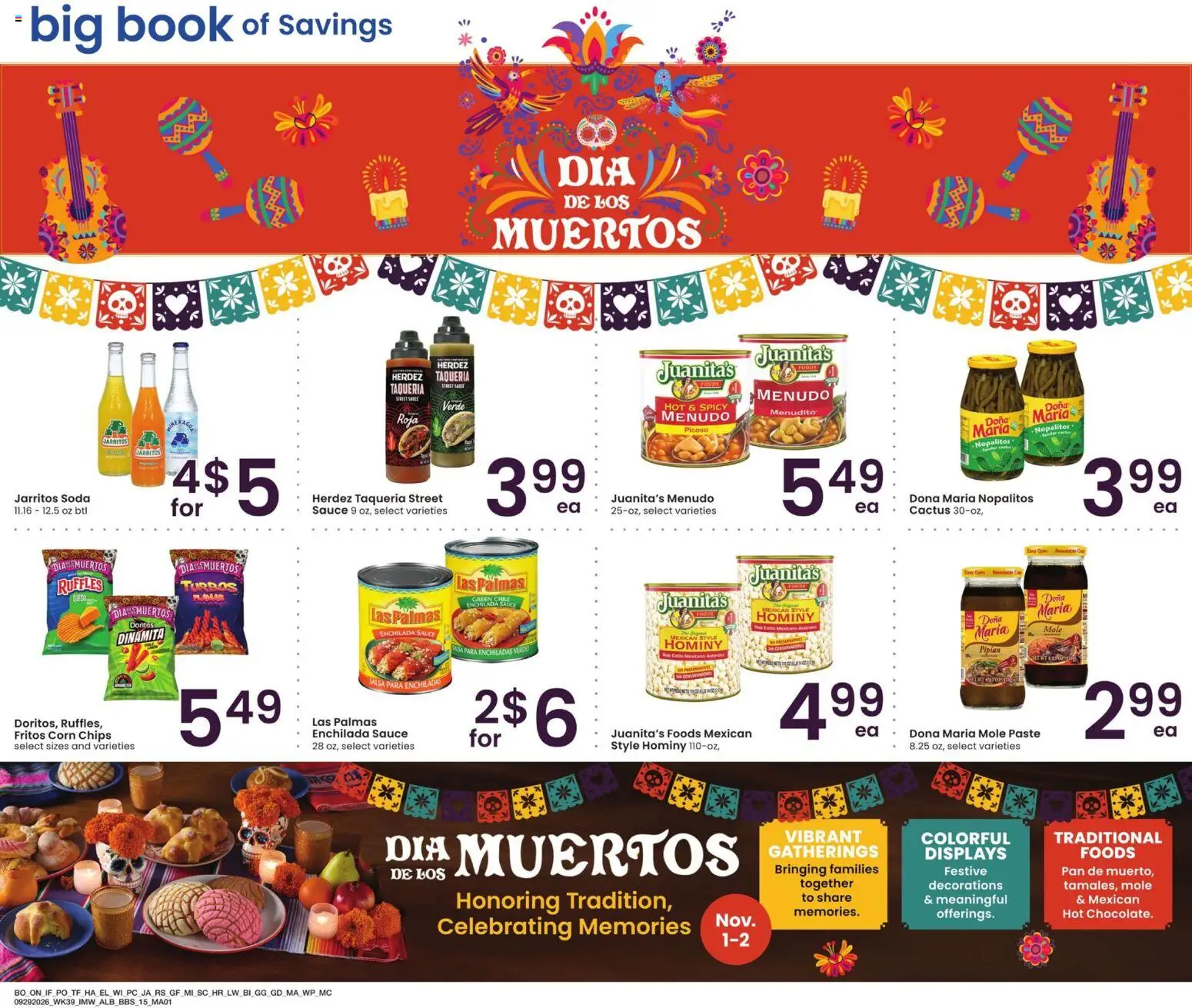 Albertsons Big Book of Savings - valid from 09/29/2026 | Page: 14 | Products: Corn, Decorations, Pan, Sauce