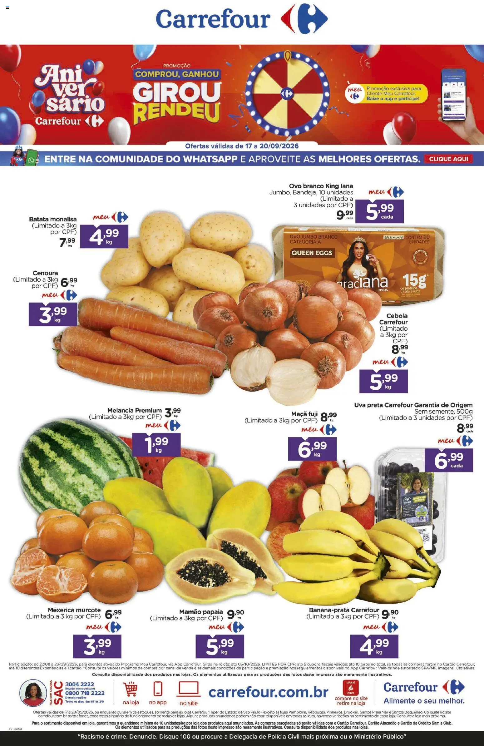 Carrefour Folheto - válido de 17/09/2026 | Página: 1