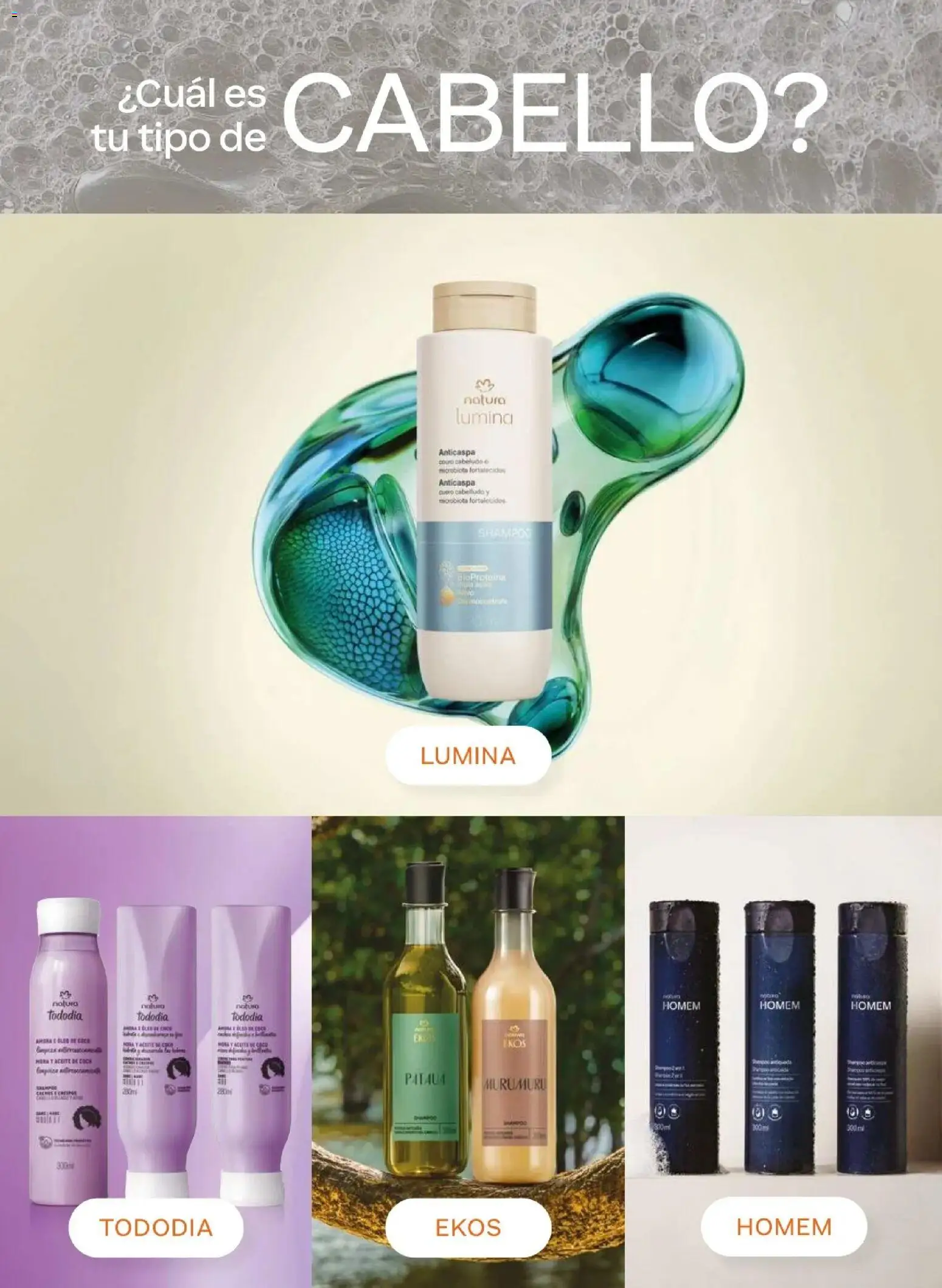 Catálogo Natura válido desde 24.05.2026 | Página: 116 | Productos: Shampoo, Aceite