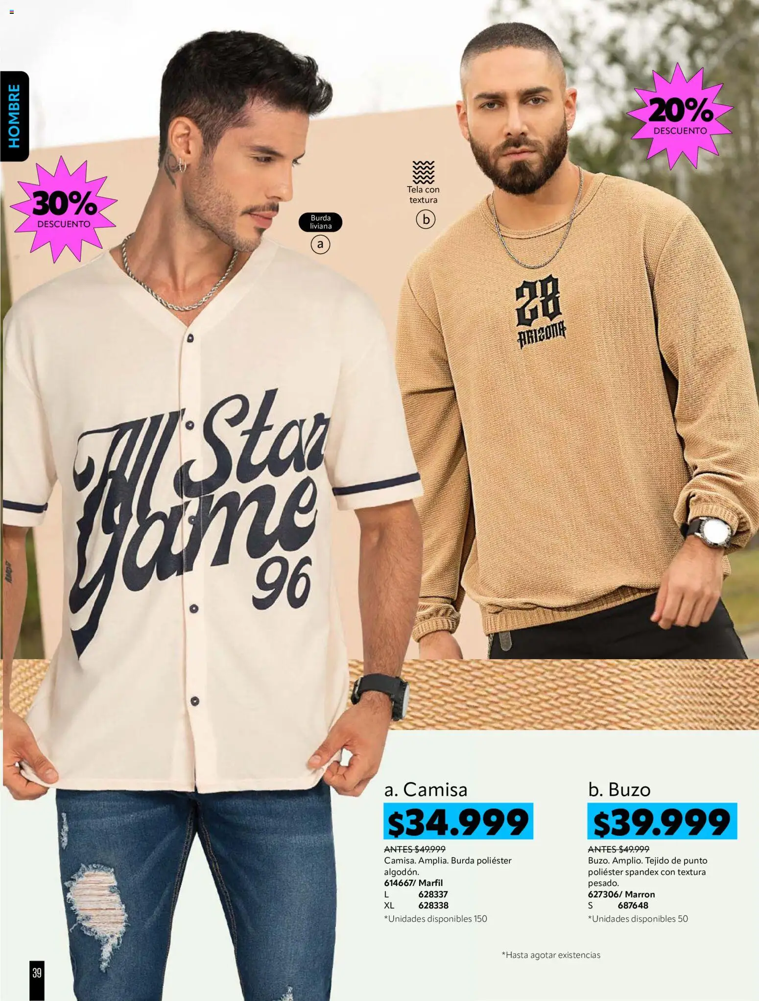 Pacifika revista - valida desde el 21/07/2026 | Página: 203 | Productos: Buzo, Camisa