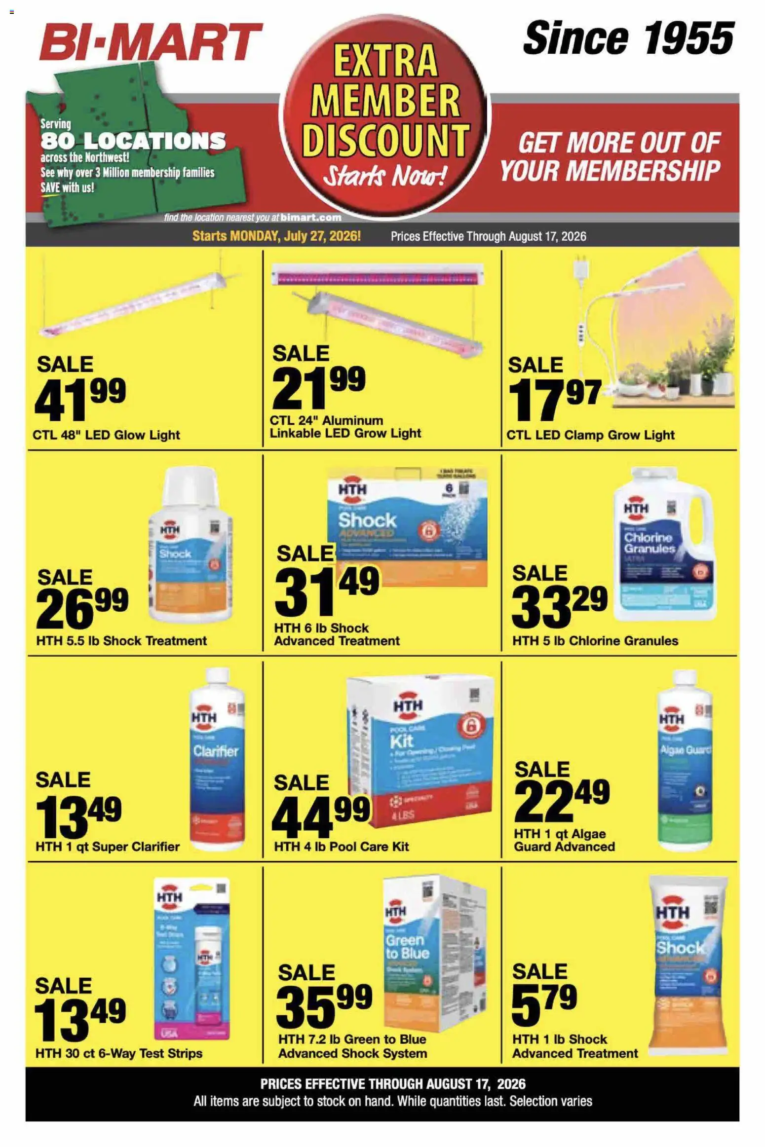 Bi-Mart Extra Member Discount - valid from 07/27/2026 | Page: 12 | Products: Clamp, Shock
