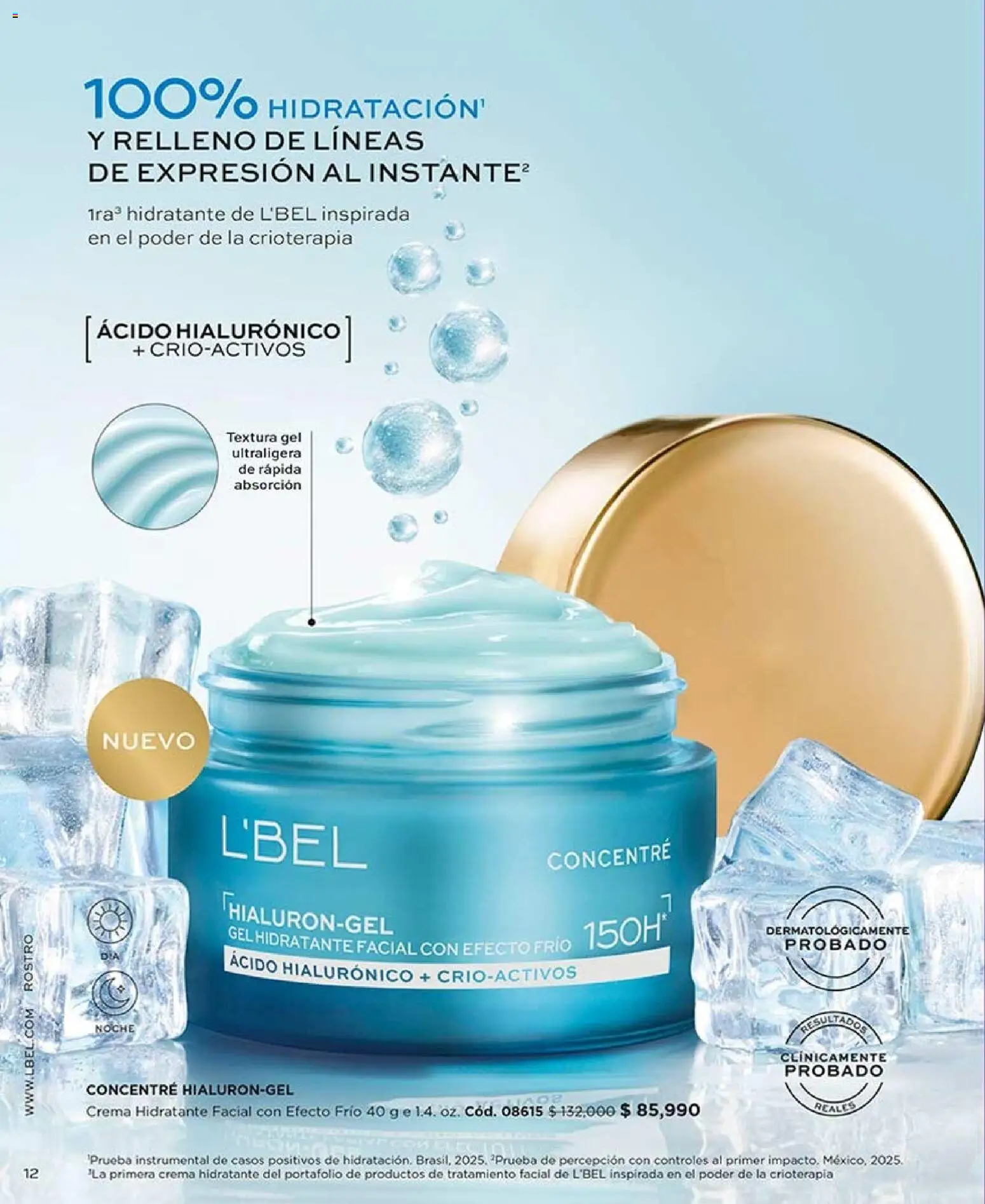 L'Bel revista - valida desde el 07/09/2026 | Página: 12 | Productos: Crema