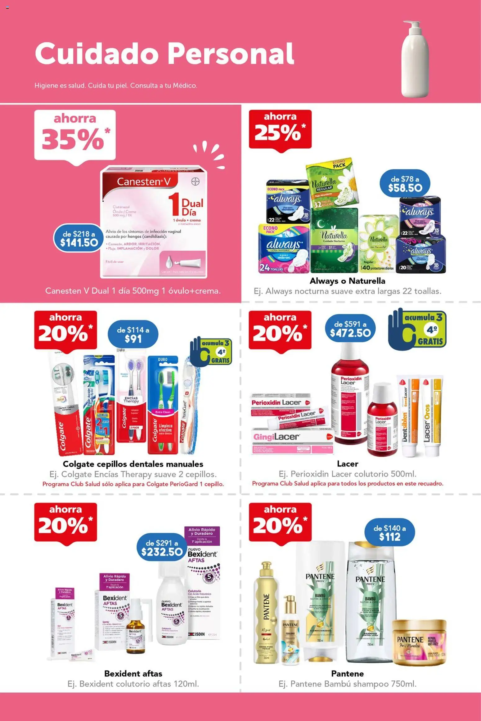 Nuevas ofertas de Farmacia San Pablo válidas en toda la República Mexicana desde el 17.05.2026. ¡Encuentra las mejores ofertas en Farmacia San Pablo catálogo! | Página: 2 | Productos: Crema, Hongos, Protectores diarios, Té