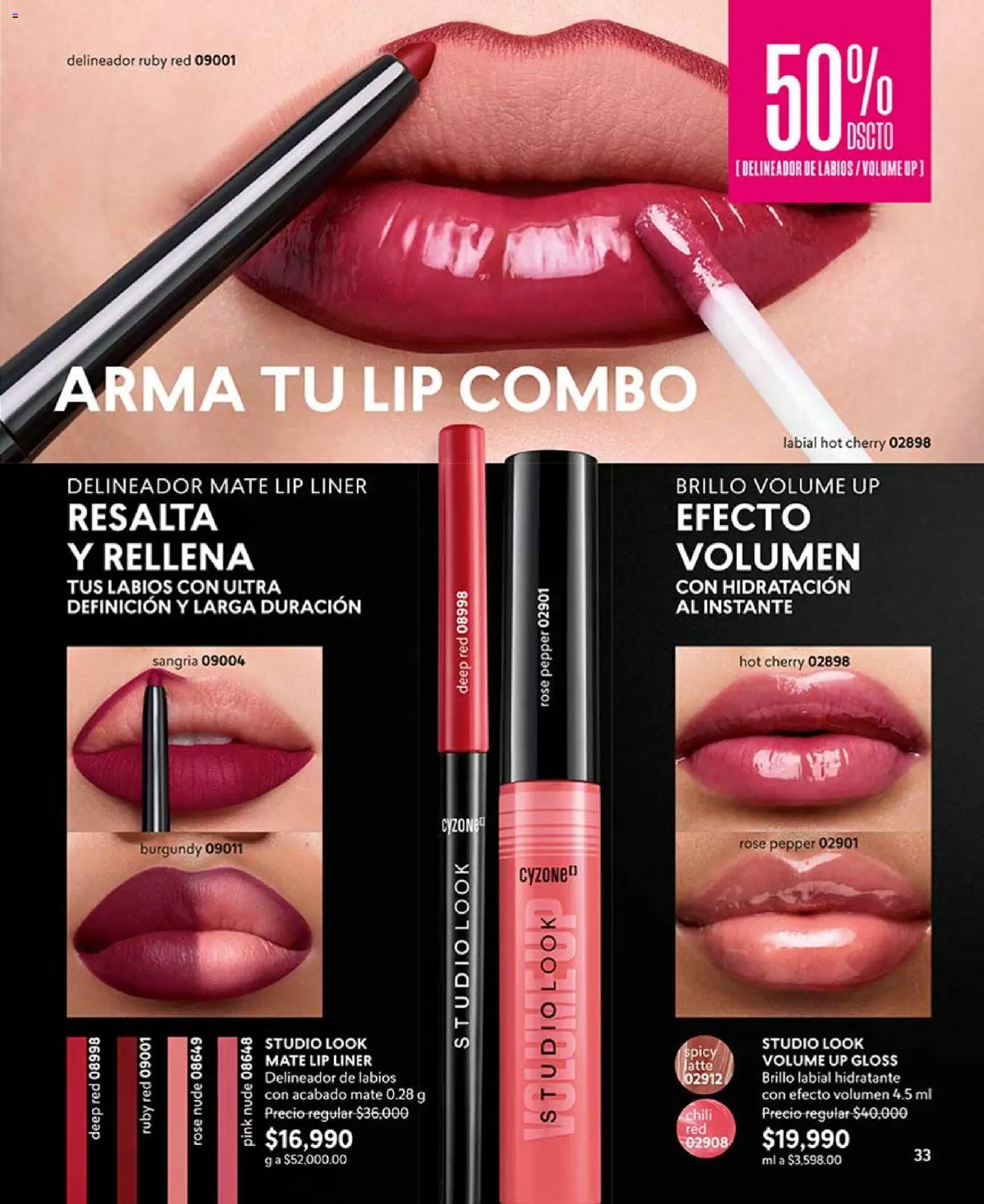 CyZone revista - valida desde el 05.06.2026 | Página: 35 | Productos: Brillo, Delineador