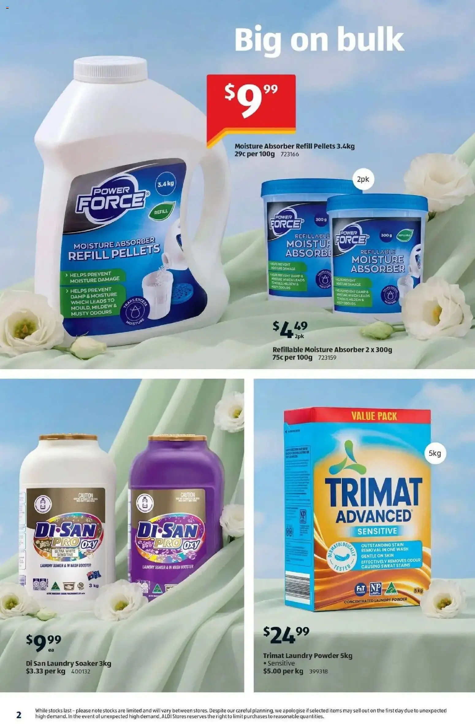 Aldi catalogue - valid from 01/07/2026 | Page: 2 | Products: Powder, Laundry