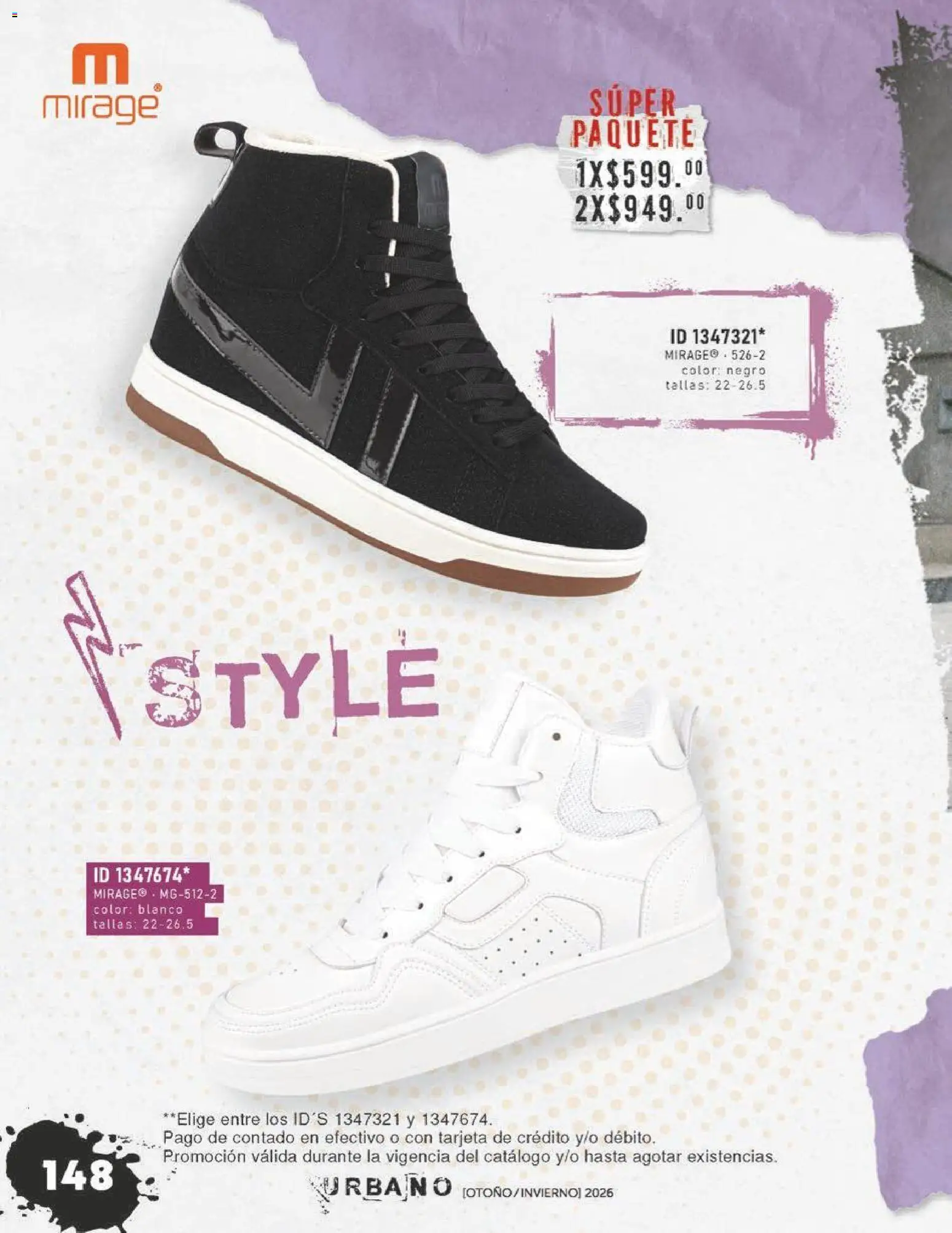 Nuevas ofertas de Price Shoes válidas en toda la República Mexicana desde el 31/07/2026. ¡Encuentra las mejores ofertas en Price Shoes catálogo Urbano! | Página: 148