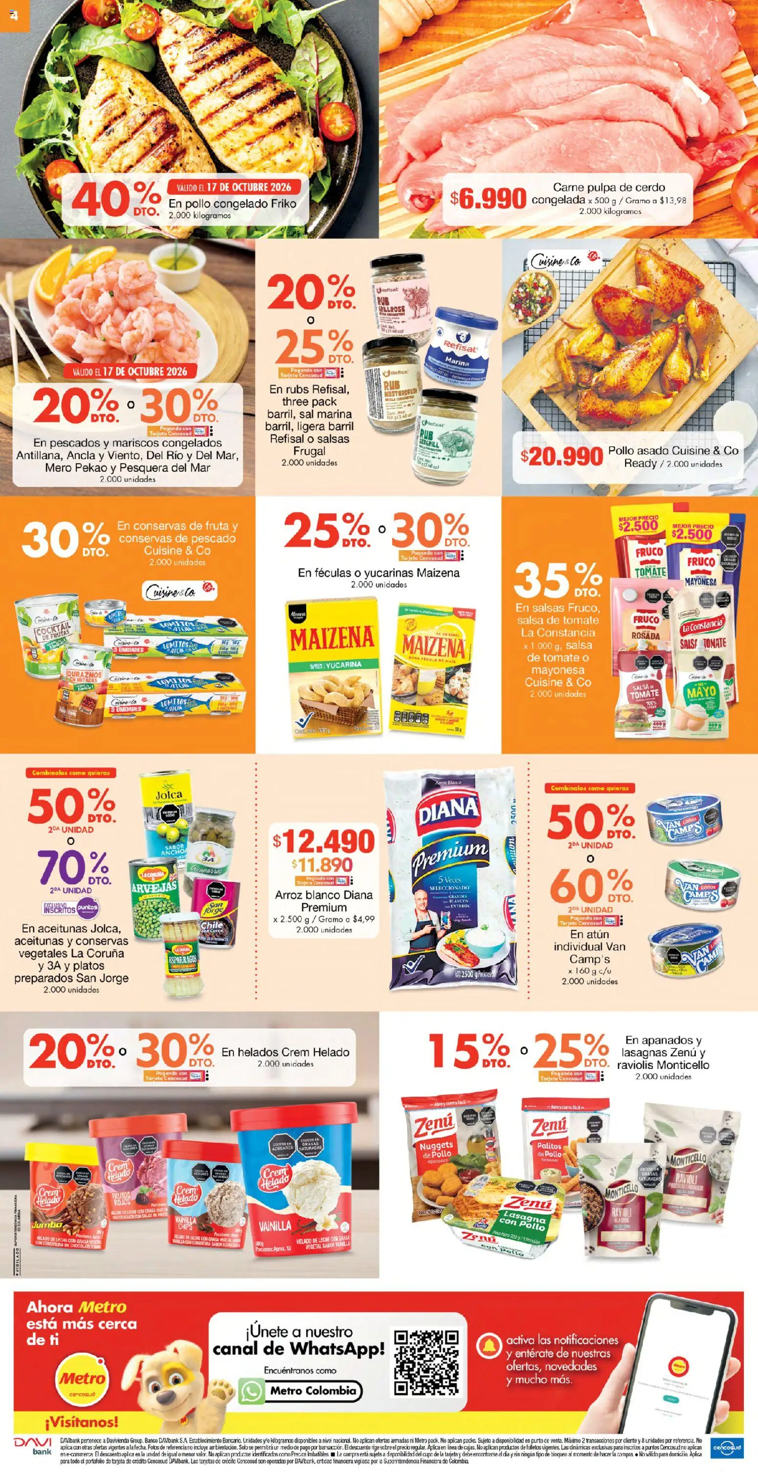 Metro revista - valida desde el 16/10/2026 | Página: 4