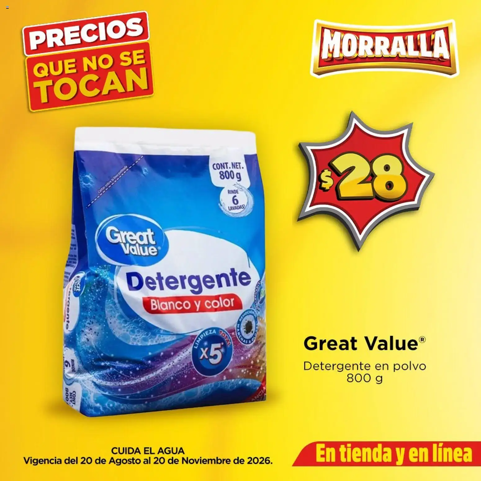 Nuevas ofertas de Bodega Aurrerá válidas en toda la República Mexicana desde el 20/09/2026. ¡Encuentra las mejores ofertas en Bodega Aurrerá folleto ¡Limpia, suaviza y elimina manchas!! | Página: 3