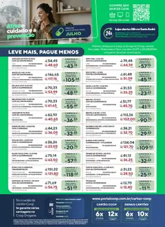 Coop ofertas Drogaria Medicamentos com Receita - Pré-Visualização do folheto da loja Coop, válido de 01/07/2026