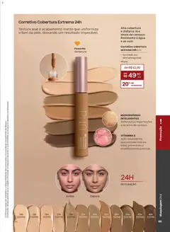 Natura - Ciclo 04/2026 - Pré-Visualização do folheto da loja Natura, válido de 19.02.2026 | Página: 69 | Produtos: Maquiagem, Corretivo