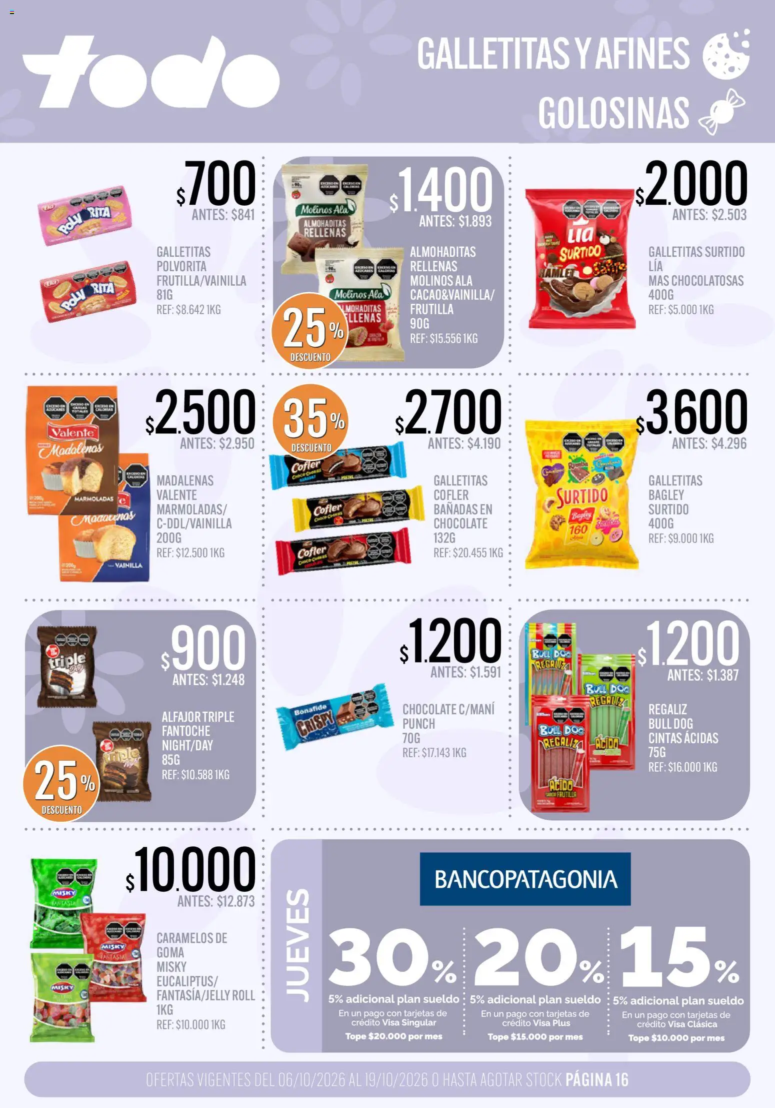 Supermercados TODO catálogo │ válido desde el 06/10/2026 | Página: 16