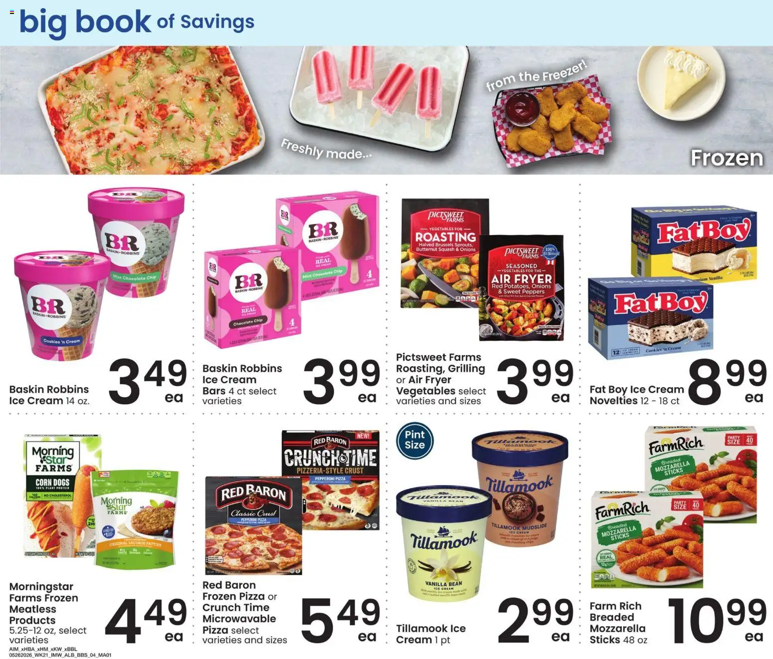 Albertsons Big Book of Savings - valid from 26.05.2026 | Page: 4 | Products: Fryer, Peppers, Vegetables, 2人掛けソファ